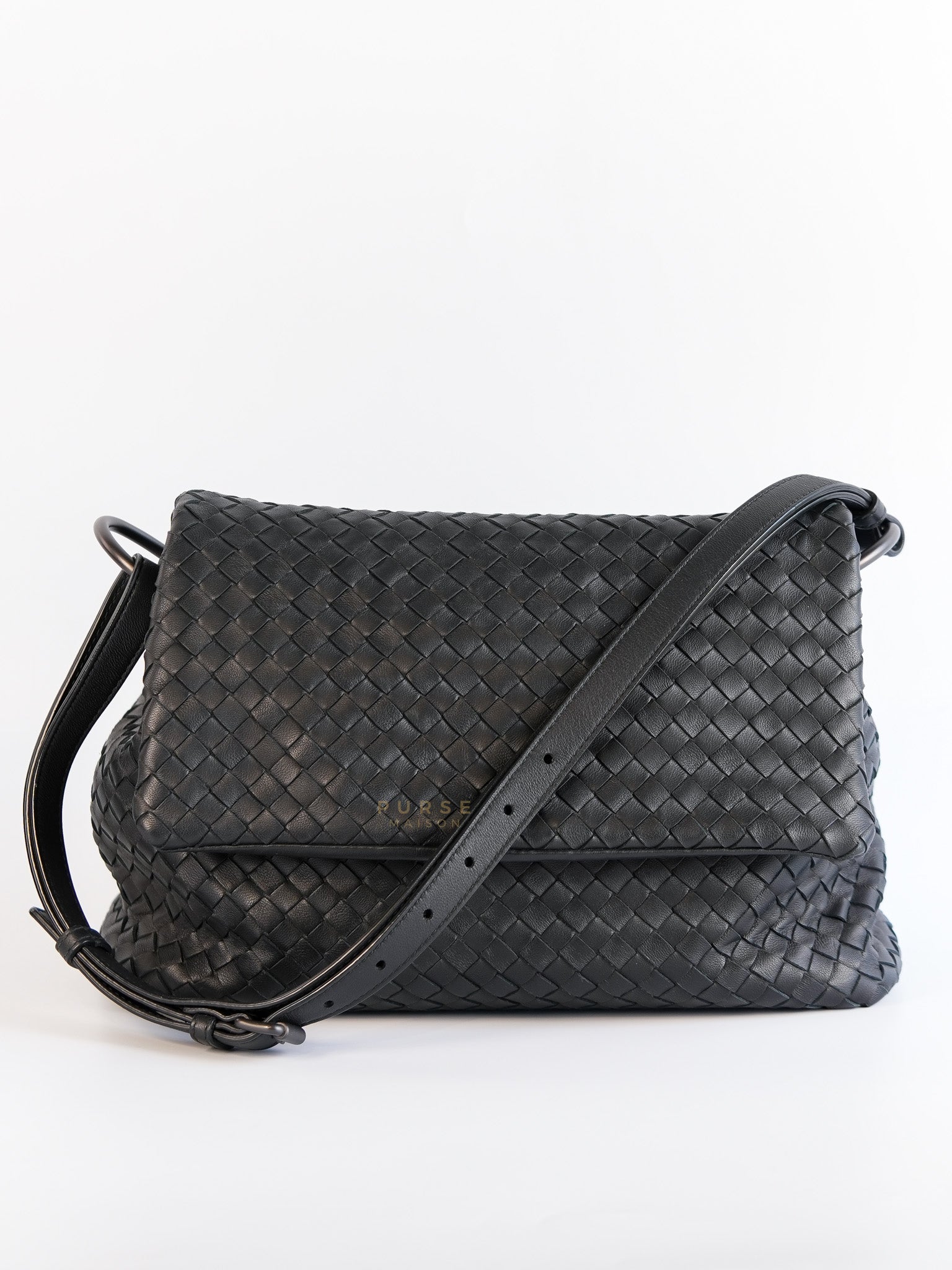 Nappa Intreciato Flap Shoulder Bag | Purse Maison Luxury Bags Shop