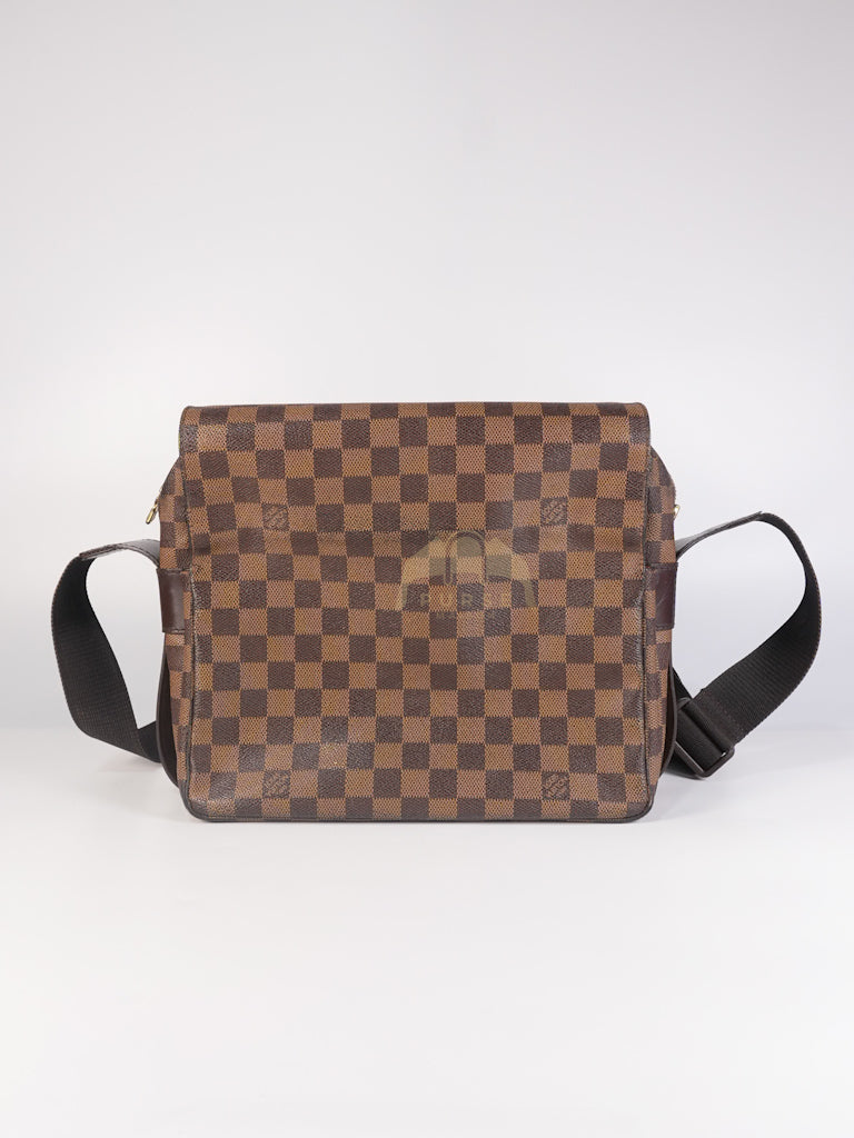 Naviglio Messenger Bag in Damier Ebene Canvas Crossbody Bag | Purse Maison Luxury Bags Shop