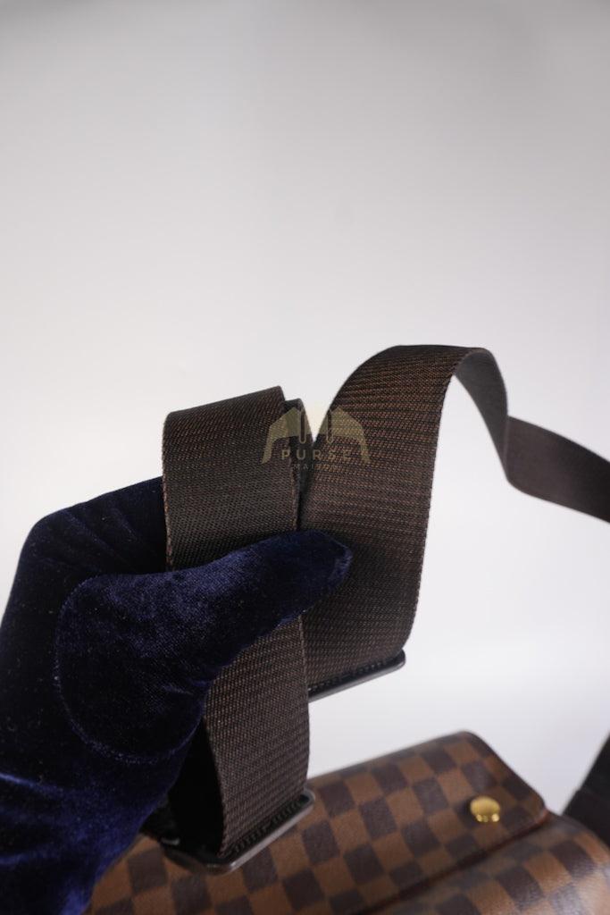 Naviglio Messenger Bag in Damier Ebene Canvas Crossbody Bag | Purse Maison Luxury Bags Shop