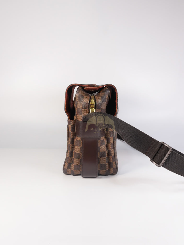 Naviglio Messenger Bag in Damier Ebene Canvas Crossbody Bag | Purse Maison Luxury Bags Shop