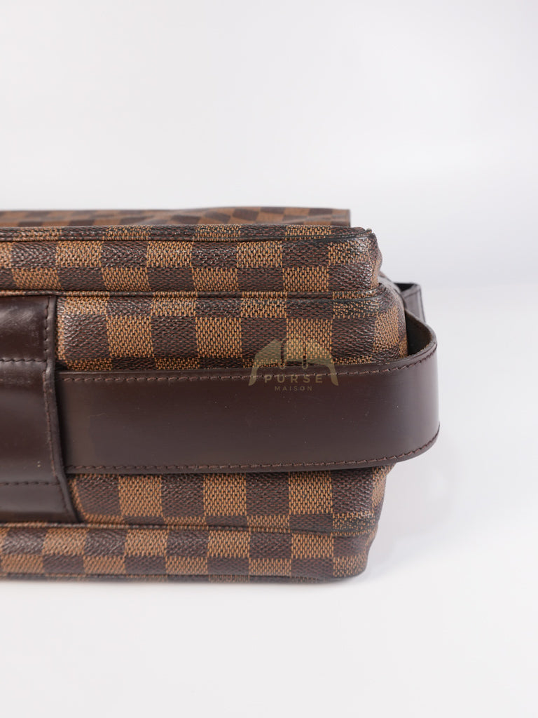 Naviglio Messenger Bag in Damier Ebene Canvas Crossbody Bag | Purse Maison Luxury Bags Shop