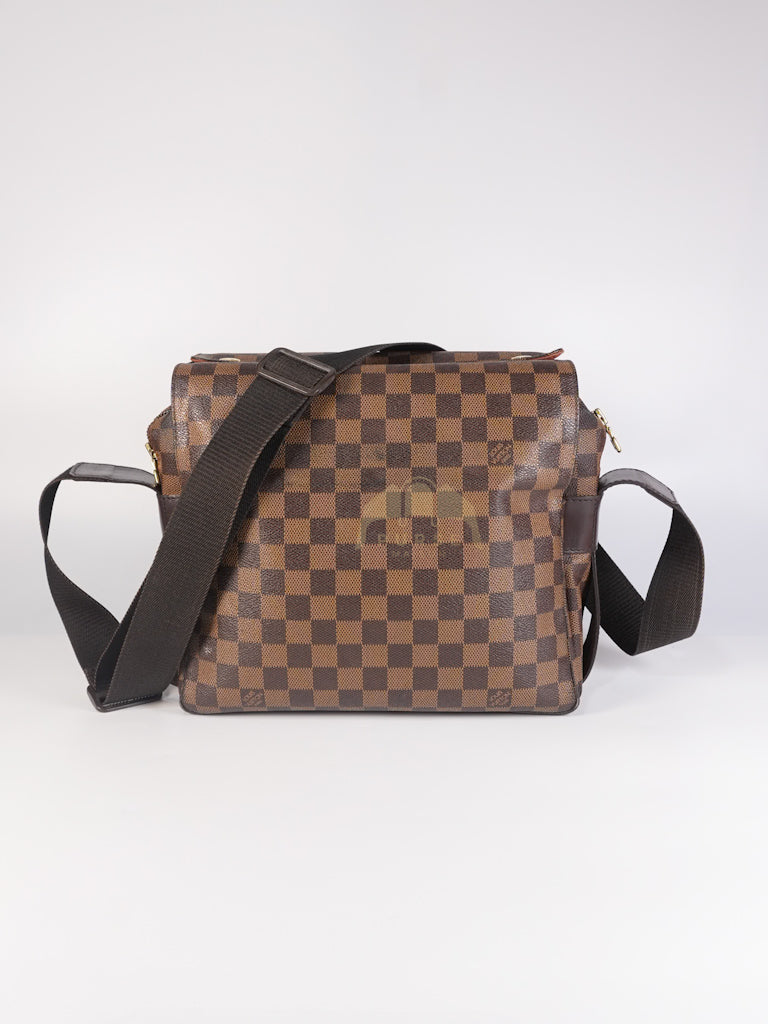 Naviglio Messenger Bag in Damier Ebene Canvas Crossbody Bag | Purse Maison Luxury Bags Shop