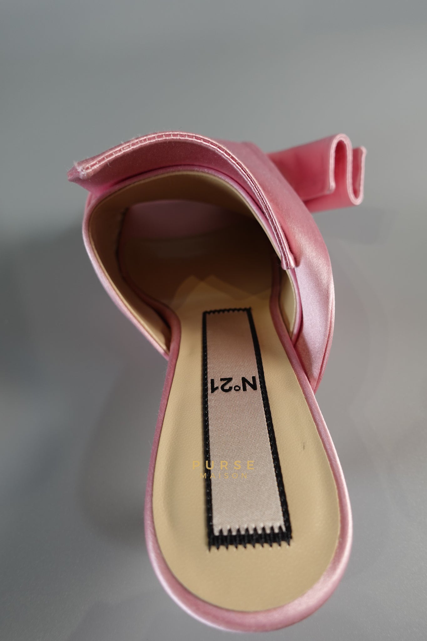 N°21 Rosa Bow Mules Size 36 (23cm) | Purse Maison Luxury Bags Shop