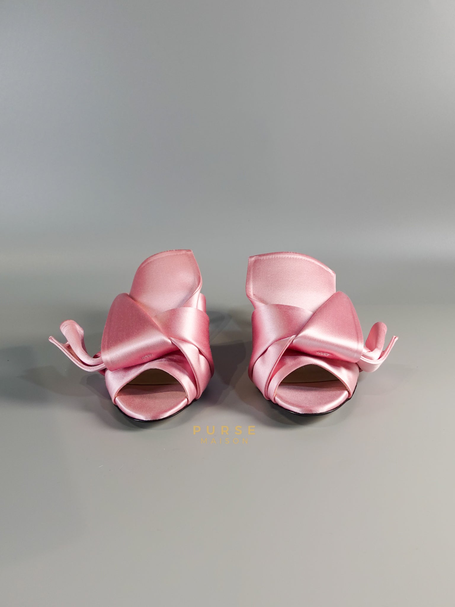 N°21 Rosa Bow Mules Size 36 (23cm) | Purse Maison Luxury Bags Shop