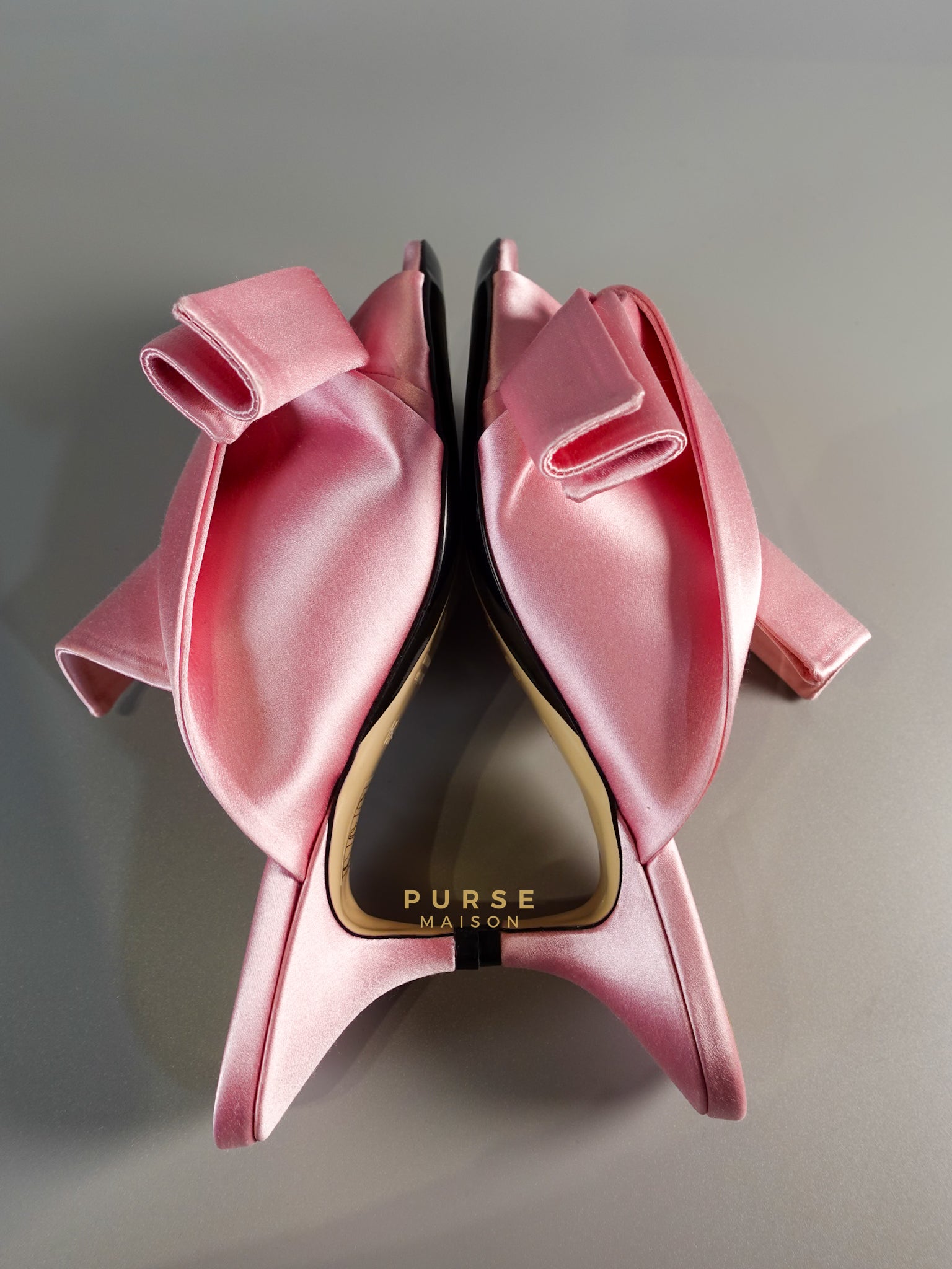 N°21 Rosa Bow Mules Size 36 (23cm) | Purse Maison Luxury Bags Shop