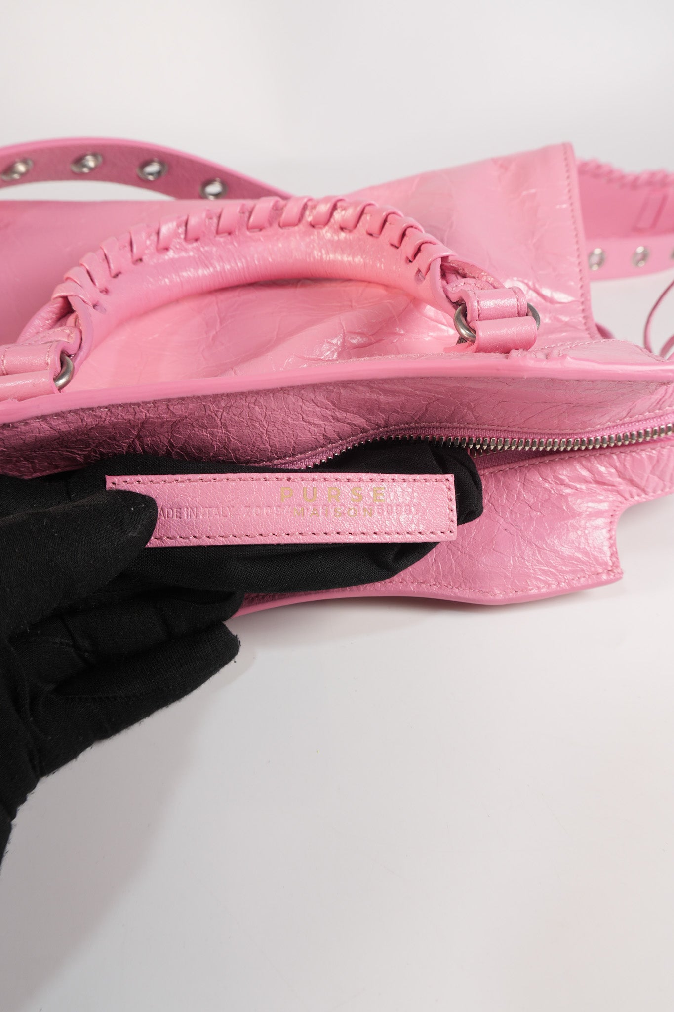 Neo Cagole Arena XS in Sweet Pink Agneau Leather | Purse Maison Luxury Bags Shop