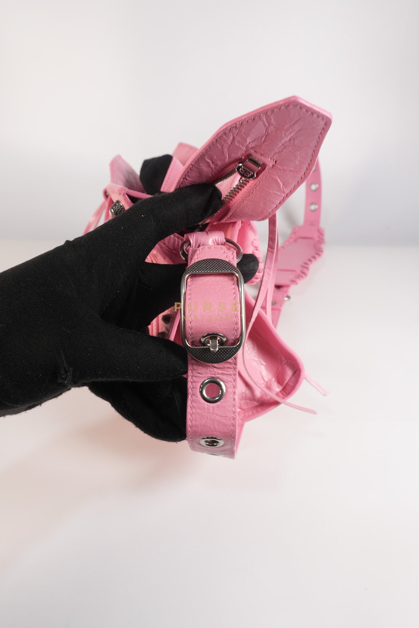 Neo Cagole Arena XS in Sweet Pink Agneau Leather | Purse Maison Luxury Bags Shop