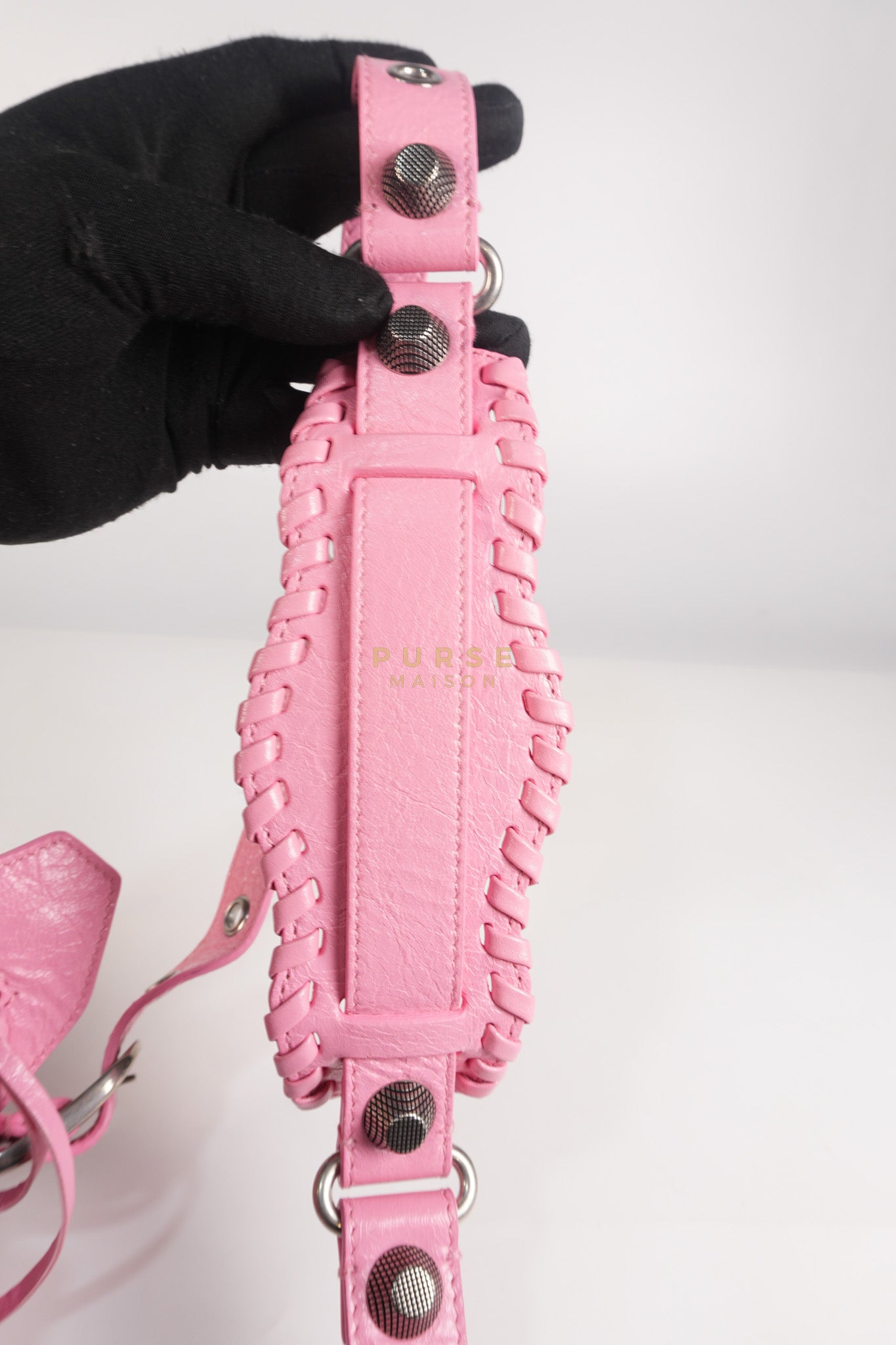 Neo Cagole Arena XS in Sweet Pink Agneau Leather | Purse Maison Luxury Bags Shop
