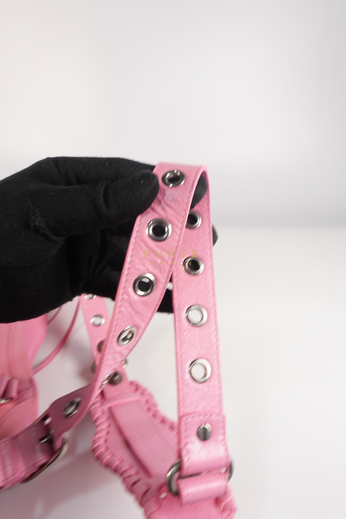 Neo Cagole Arena XS in Sweet Pink Agneau Leather | Purse Maison Luxury Bags Shop