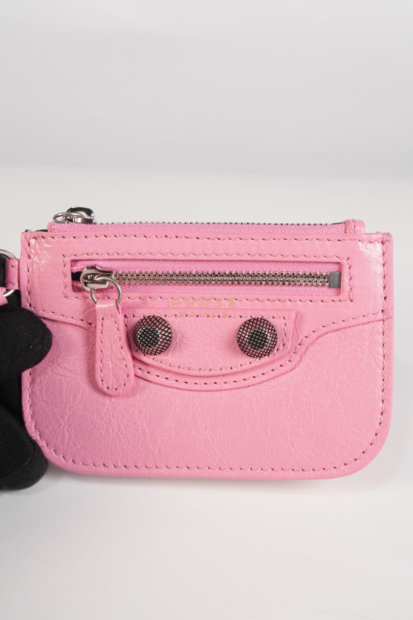 Neo Cagole Arena XS in Sweet Pink Agneau Leather | Purse Maison Luxury Bags Shop