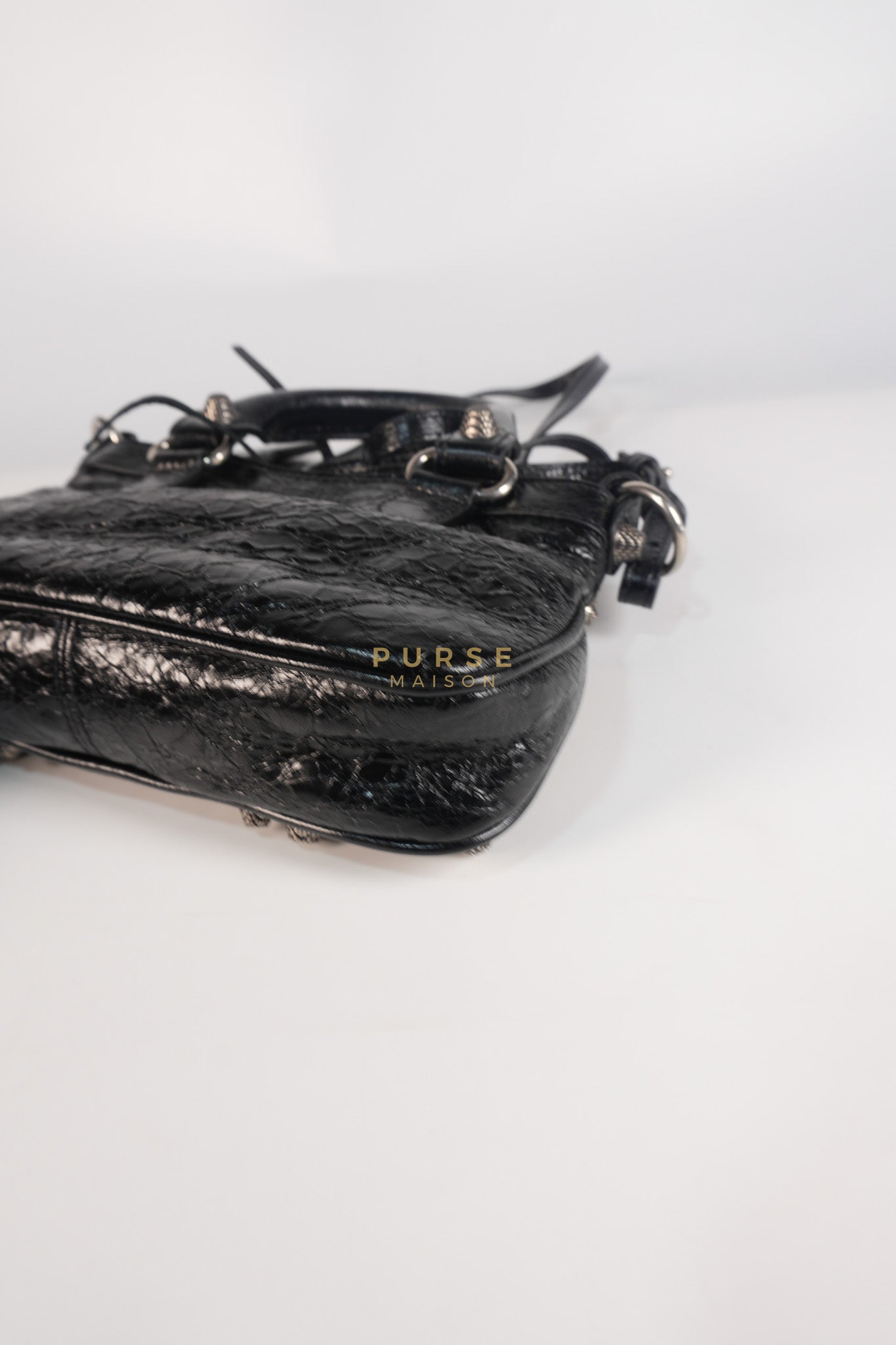 Neo Cagole Mini in Black Lambskin Leather | Purse Maison Luxury Bags Shop