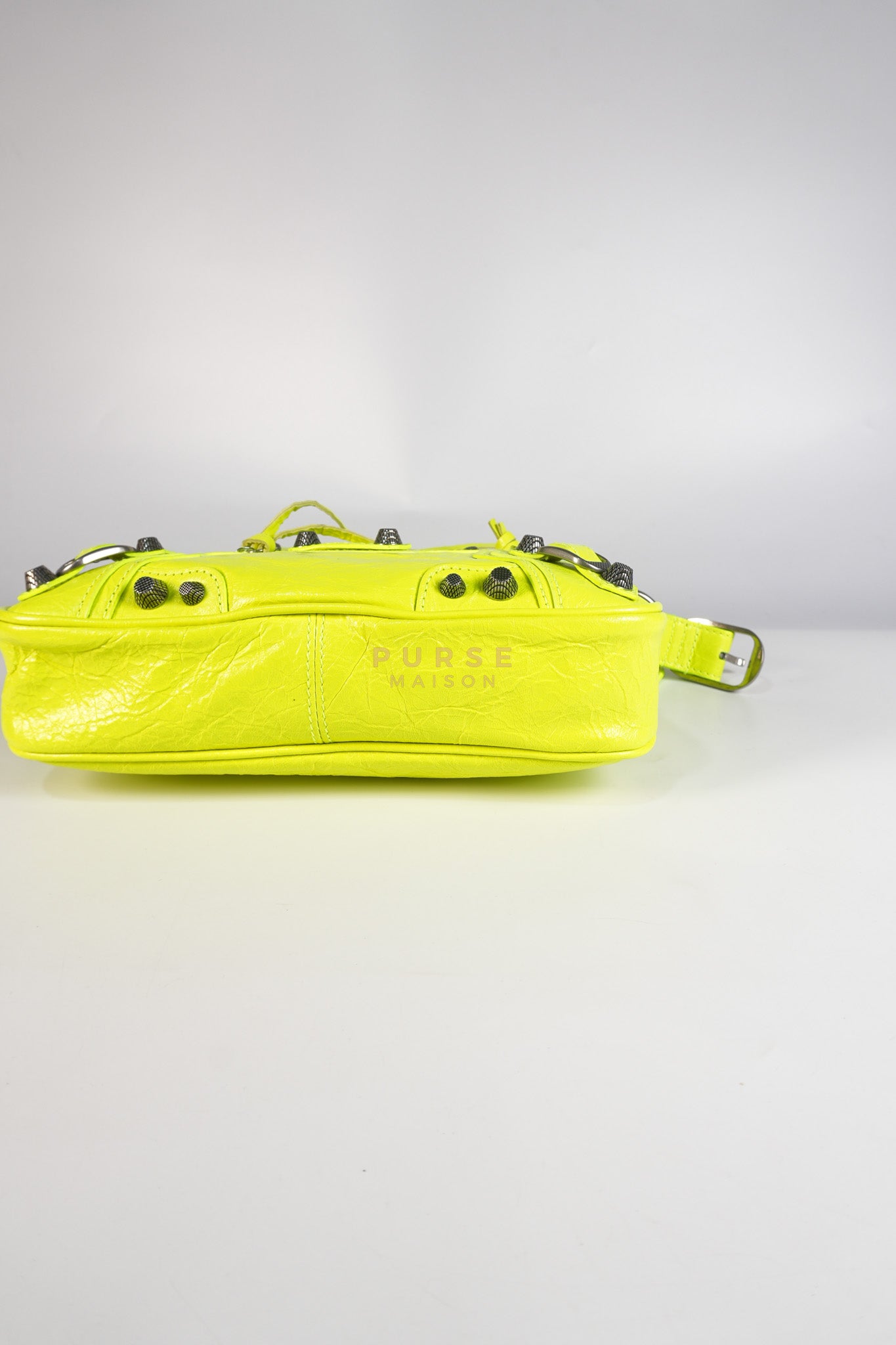 Neo Cagole Small Fluo Yellow Crossbody Bag | Purse Maison Luxury Bags Shop