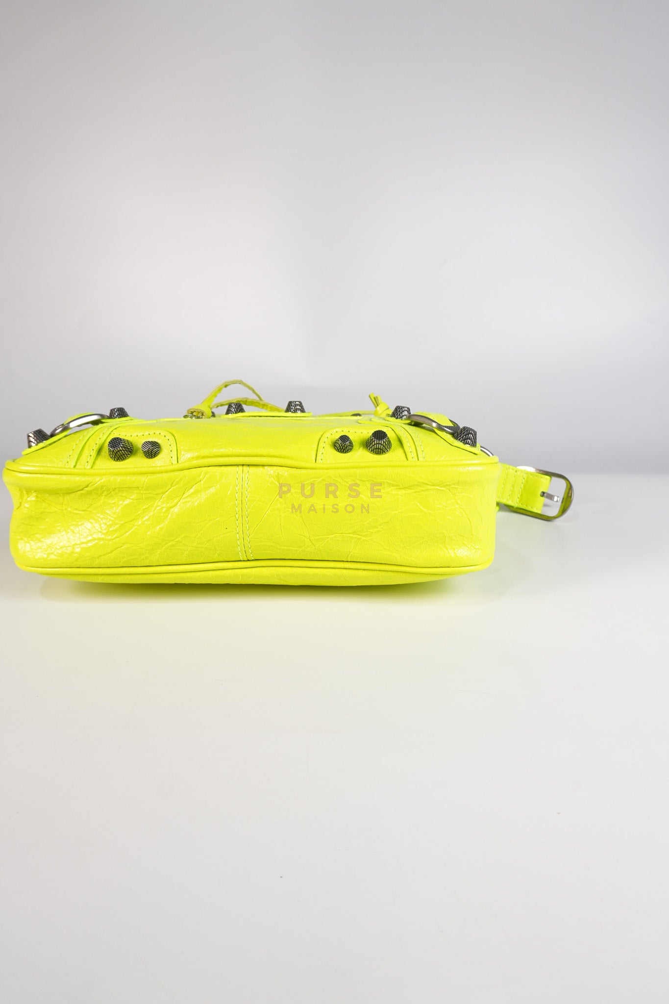 Neo Cagole Small Fluo Yellow Crossbody Bag | Purse Maison Luxury Bags Shop
