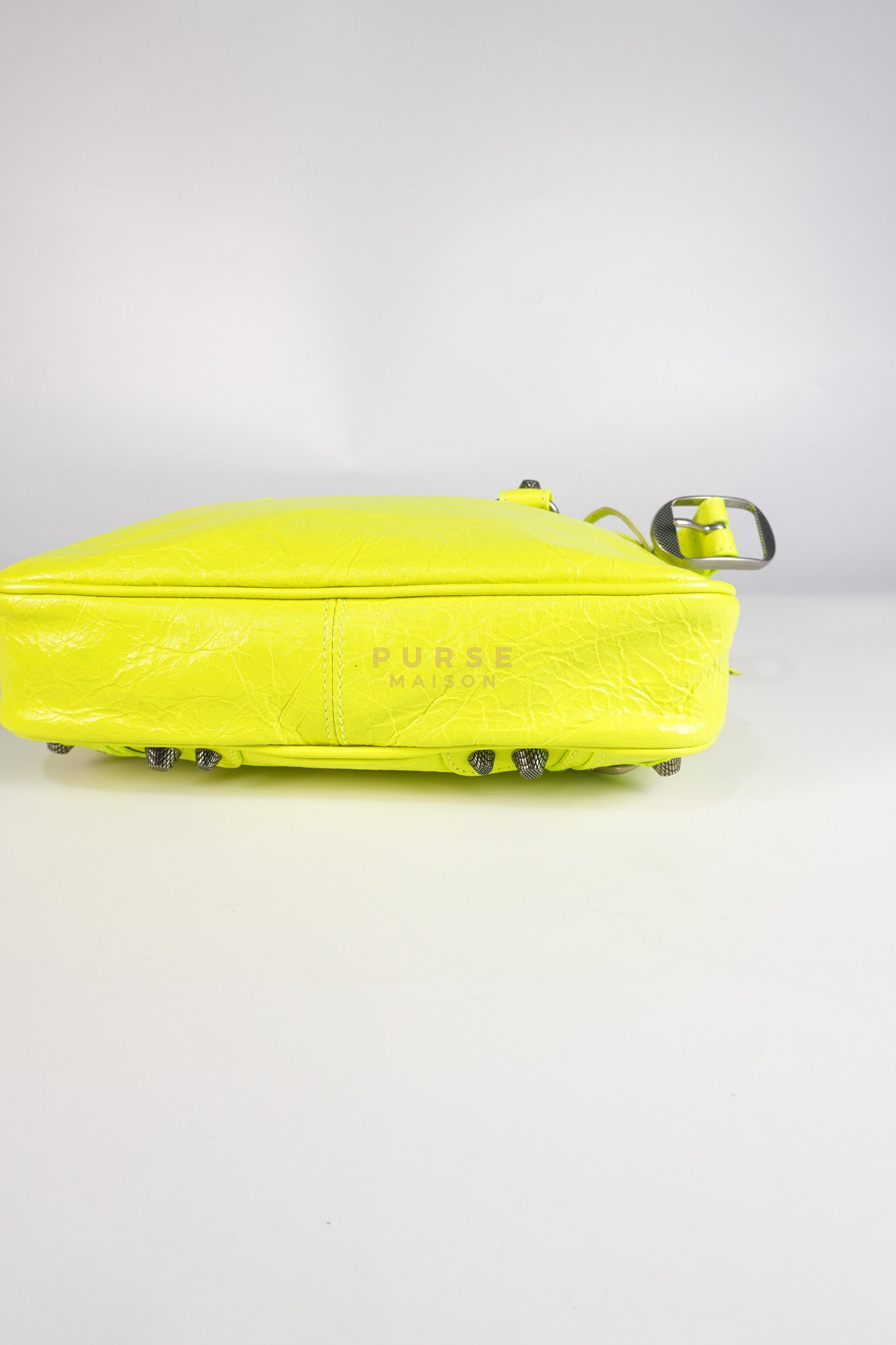Neo Cagole Small Fluo Yellow Crossbody Bag | Purse Maison Luxury Bags Shop
