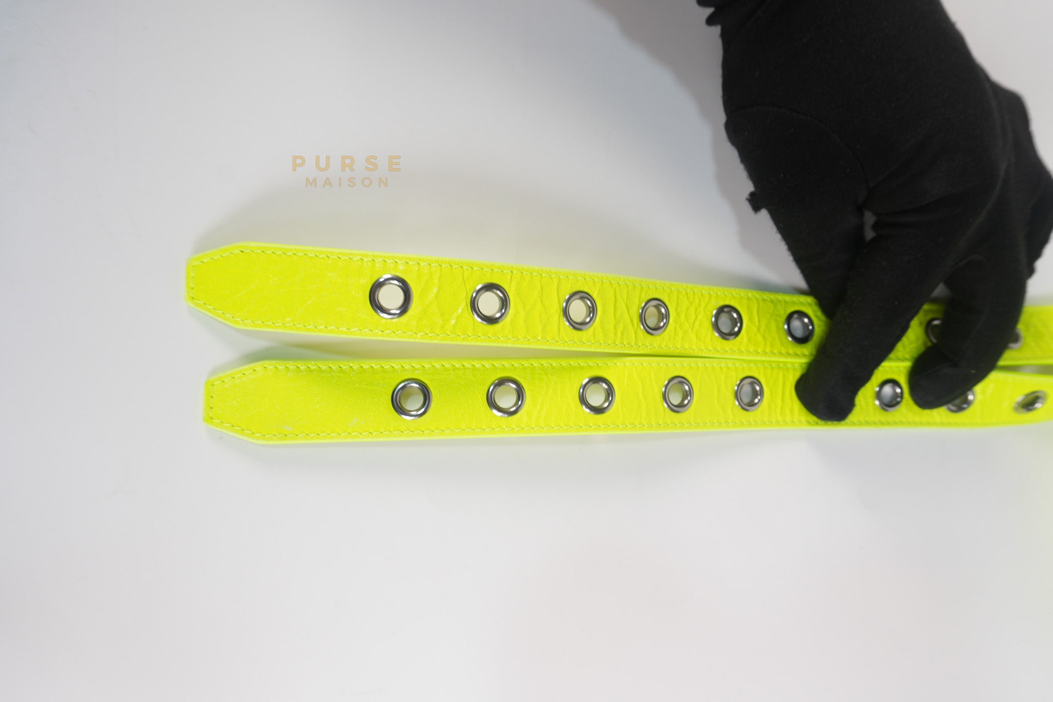 Neo Cagole Small Fluo Yellow Crossbody Bag | Purse Maison Luxury Bags Shop