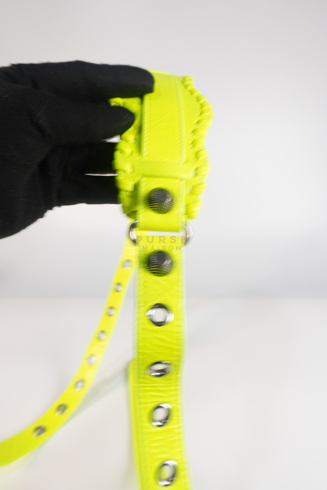 Neo Cagole Small Fluo Yellow Crossbody Bag | Purse Maison Luxury Bags Shop