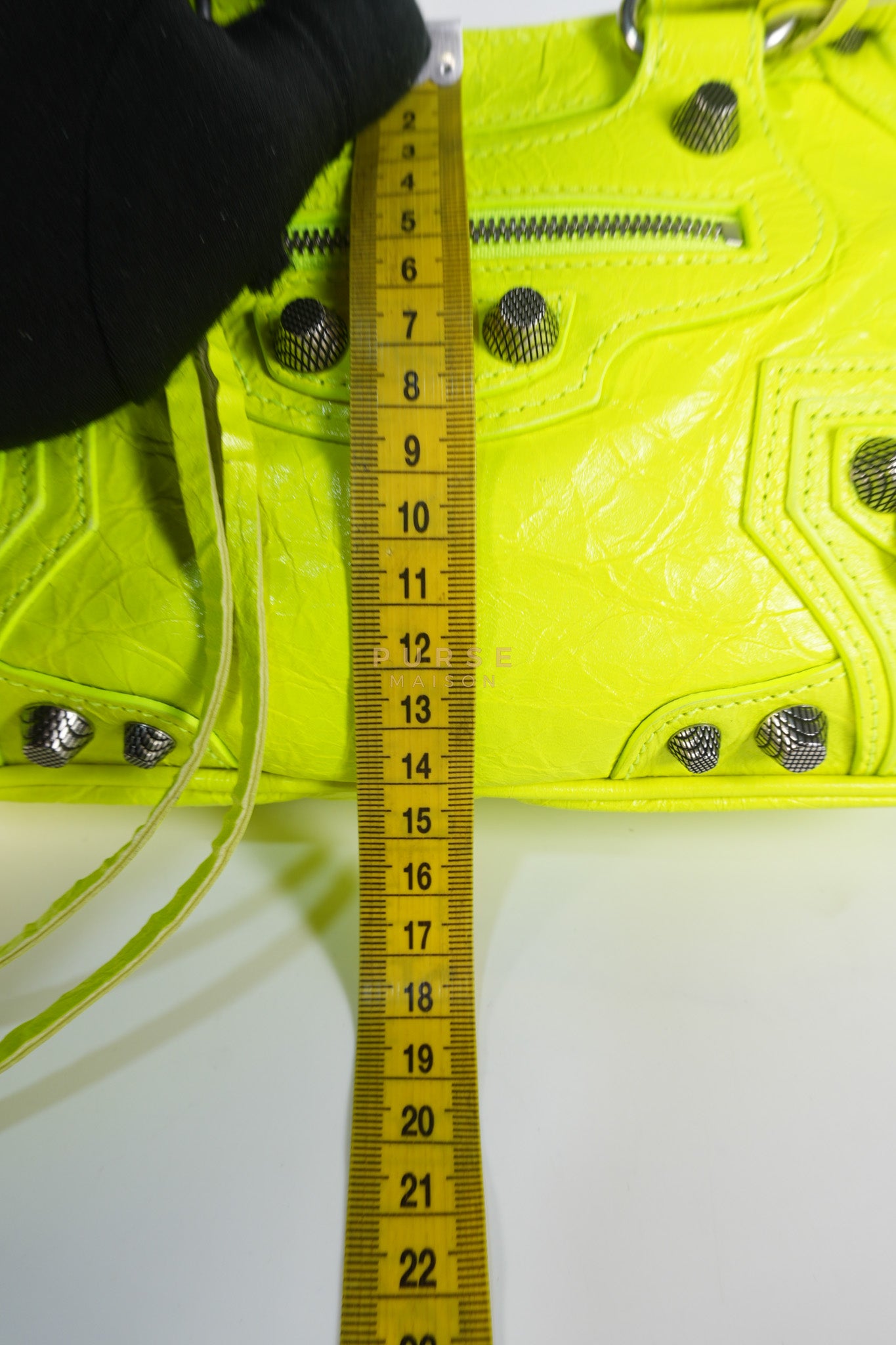 Neo Cagole Small Fluo Yellow Crossbody Bag | Purse Maison Luxury Bags Shop