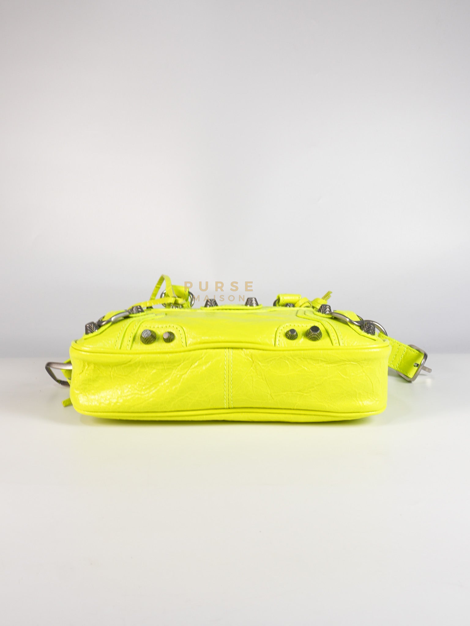 Neo Cagole Small Fluo Yellow Crossbody Bag | Purse Maison Luxury Bags Shop