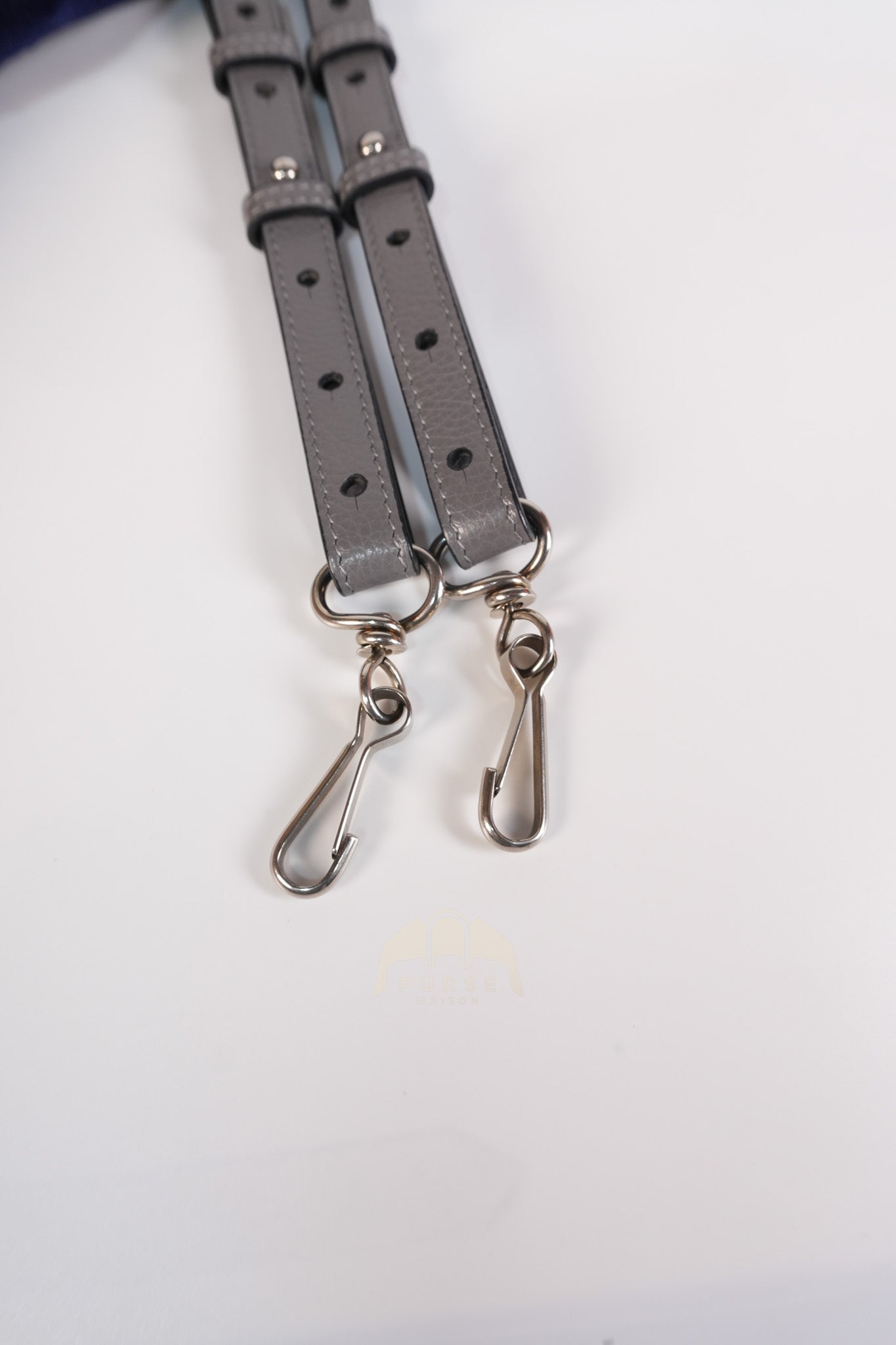 Neo Classic City Small Bag in Grey Grained Calfskin Leather & Silver Hardware | Purse Maison Luxury Bags Shop