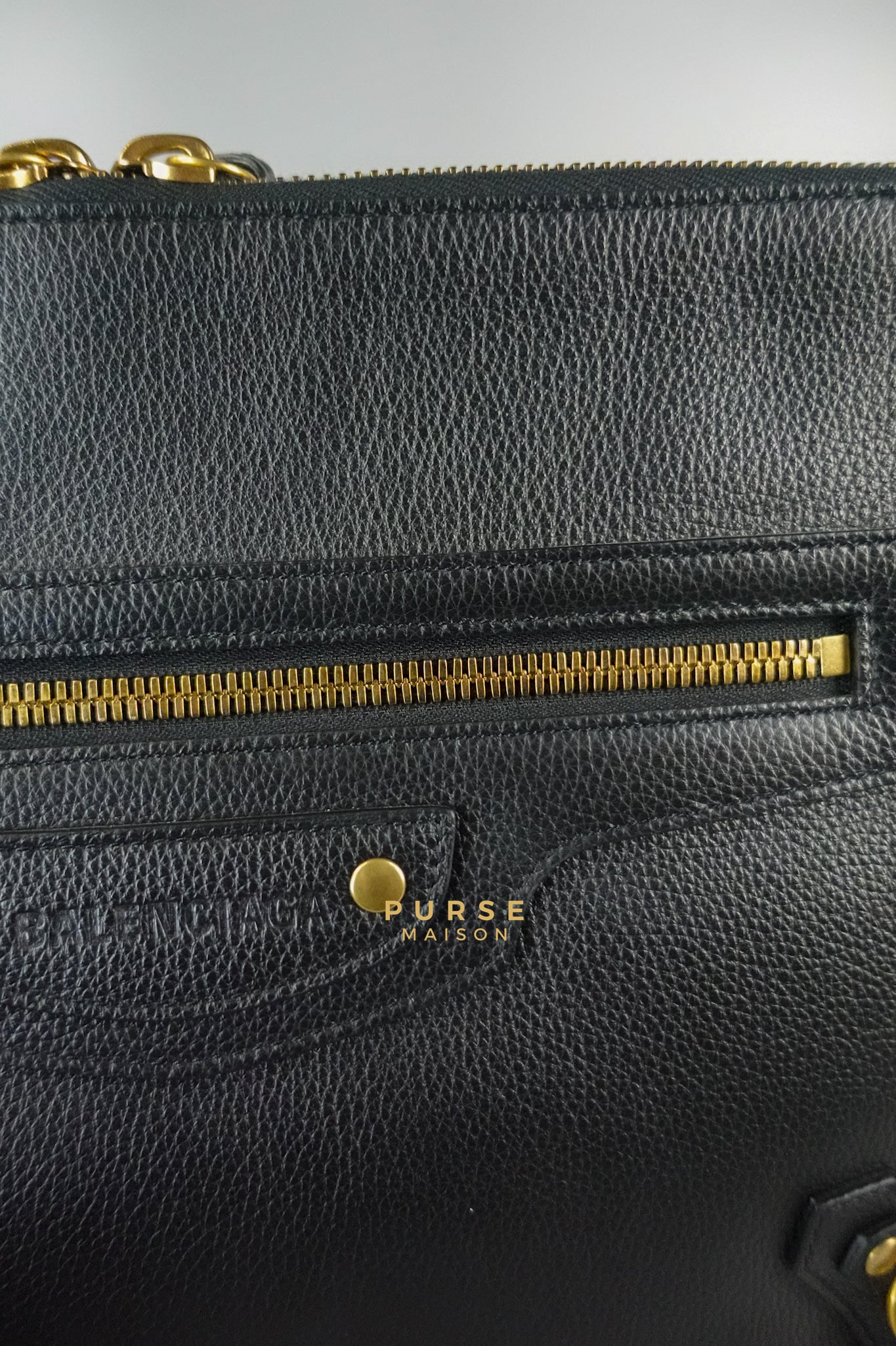 Neo Classic Zipper Large Clutch Bag | Purse Maison Luxury Bags Shop