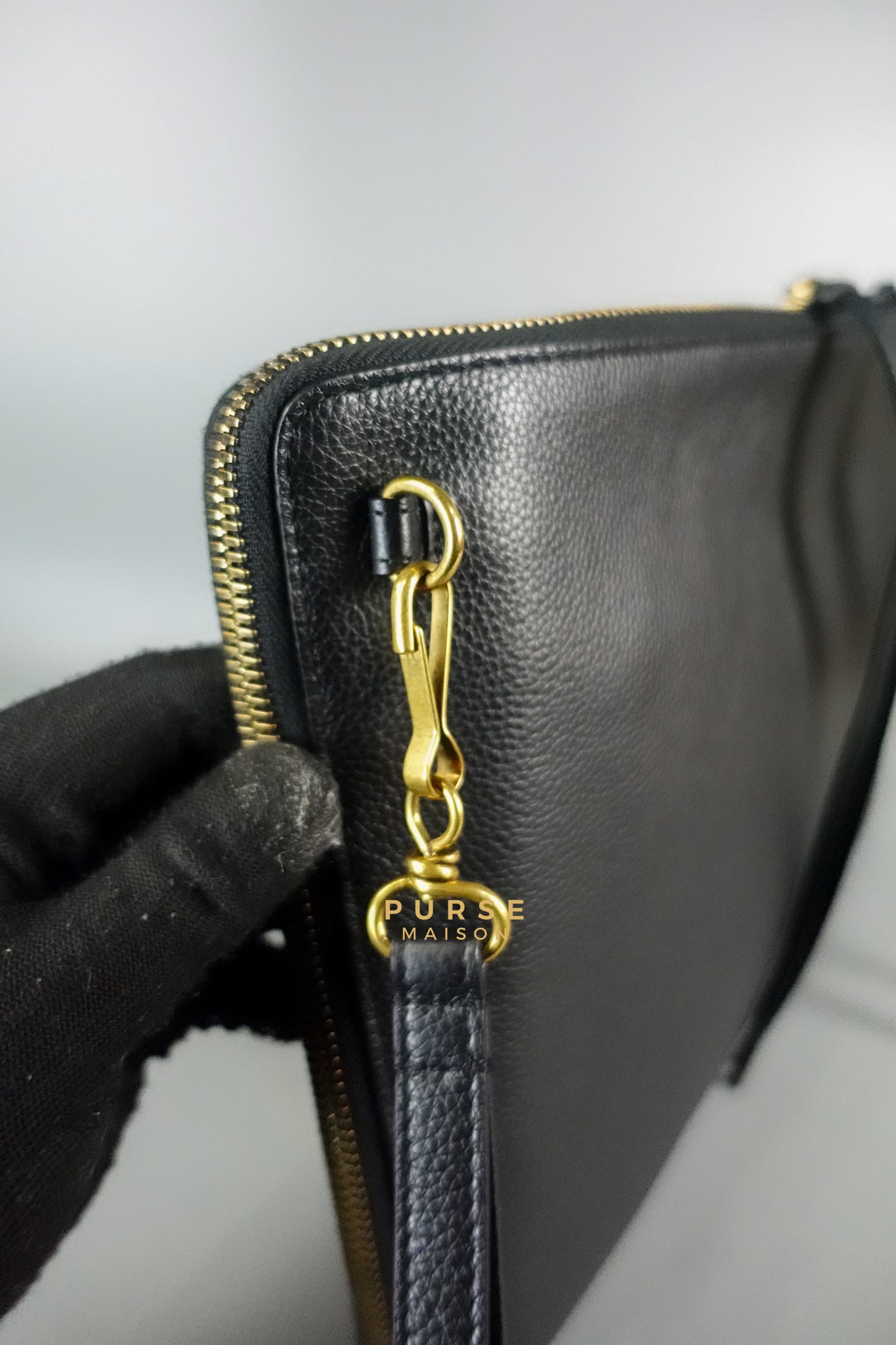Neo Classic Zipper Large Clutch Bag | Purse Maison Luxury Bags Shop