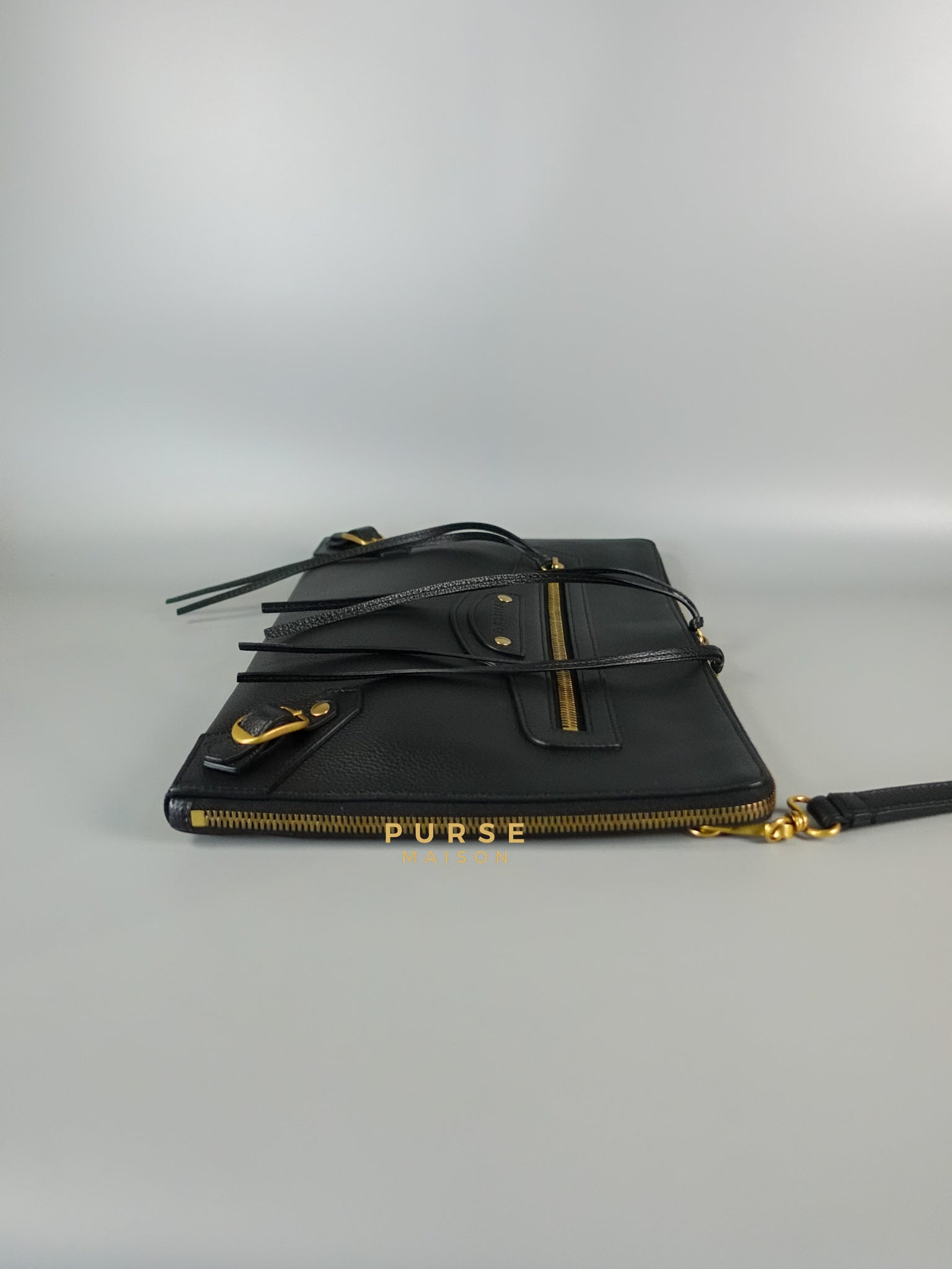 Neo Classic Zipper Large Clutch Bag | Purse Maison Luxury Bags Shop