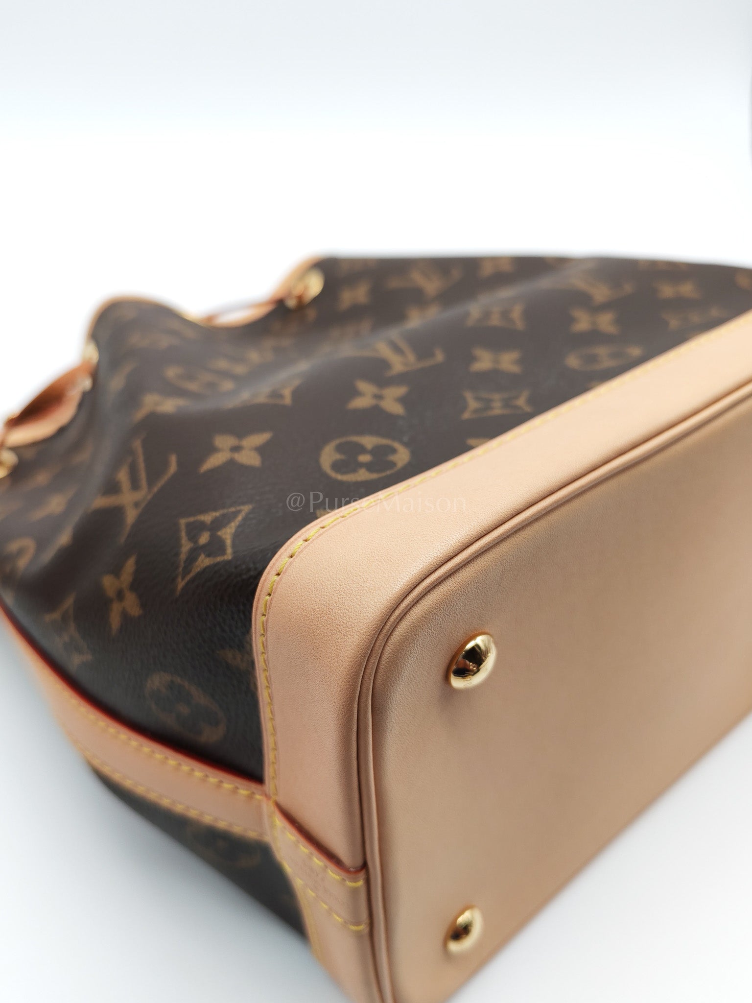 Neo Noe BB in Monogram Canvas Bucket Bag (Microchip) | Purse Maison Luxury Bags Shop