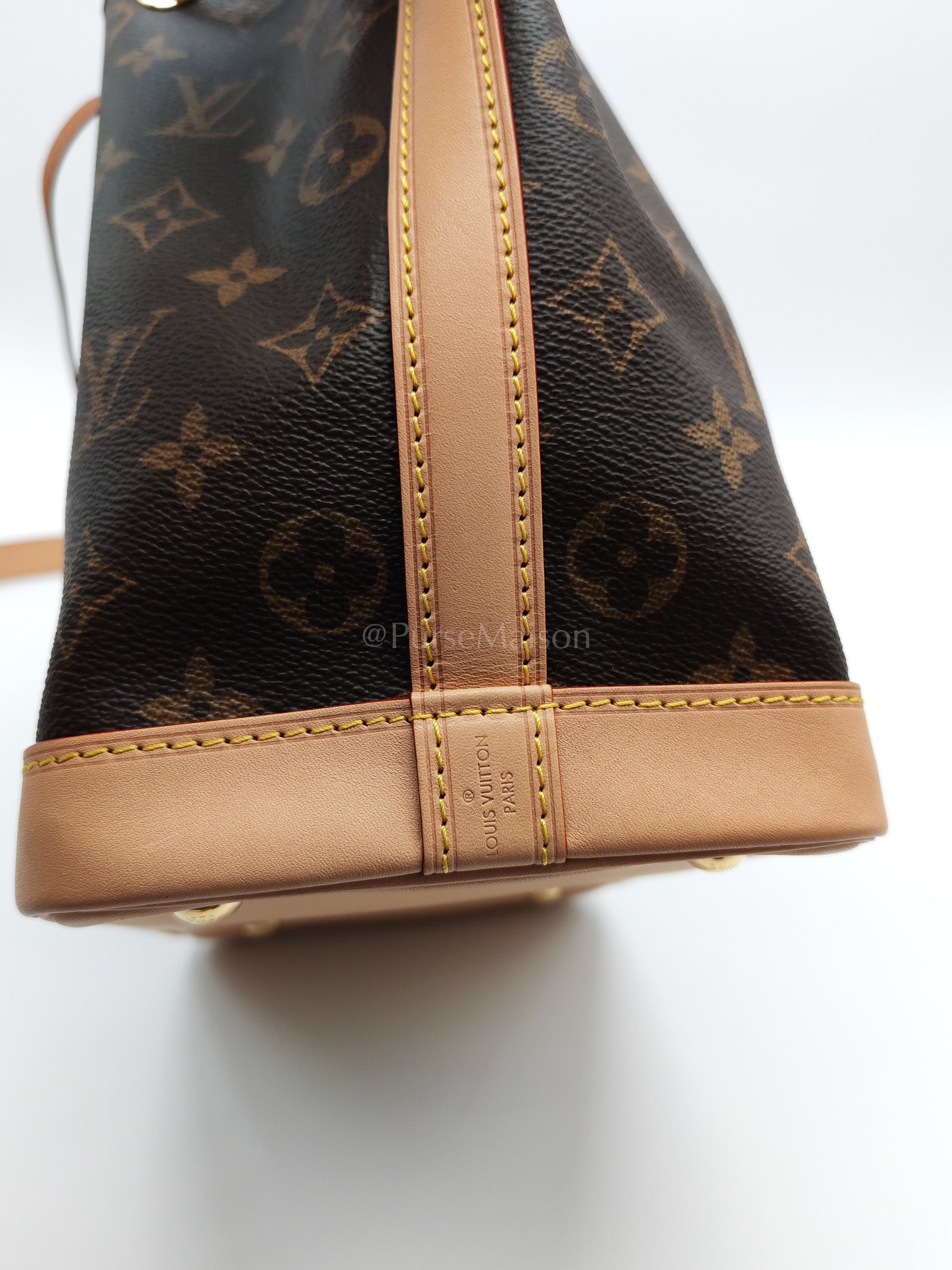 Neo Noe BB in Monogram Canvas Bucket Bag (Microchip) | Purse Maison Luxury Bags Shop