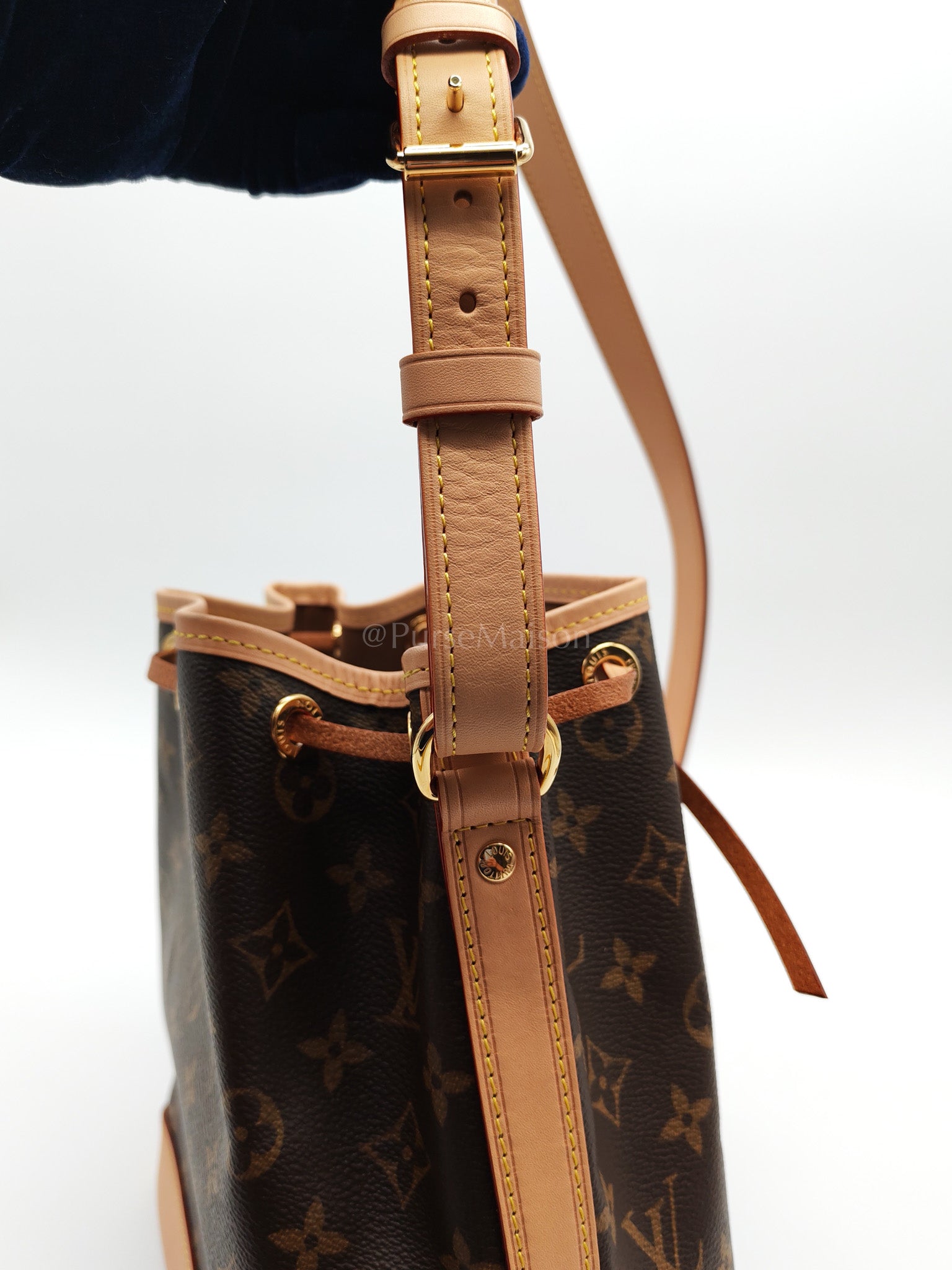 Neo Noe BB in Monogram Canvas Bucket Bag (Microchip) | Purse Maison Luxury Bags Shop