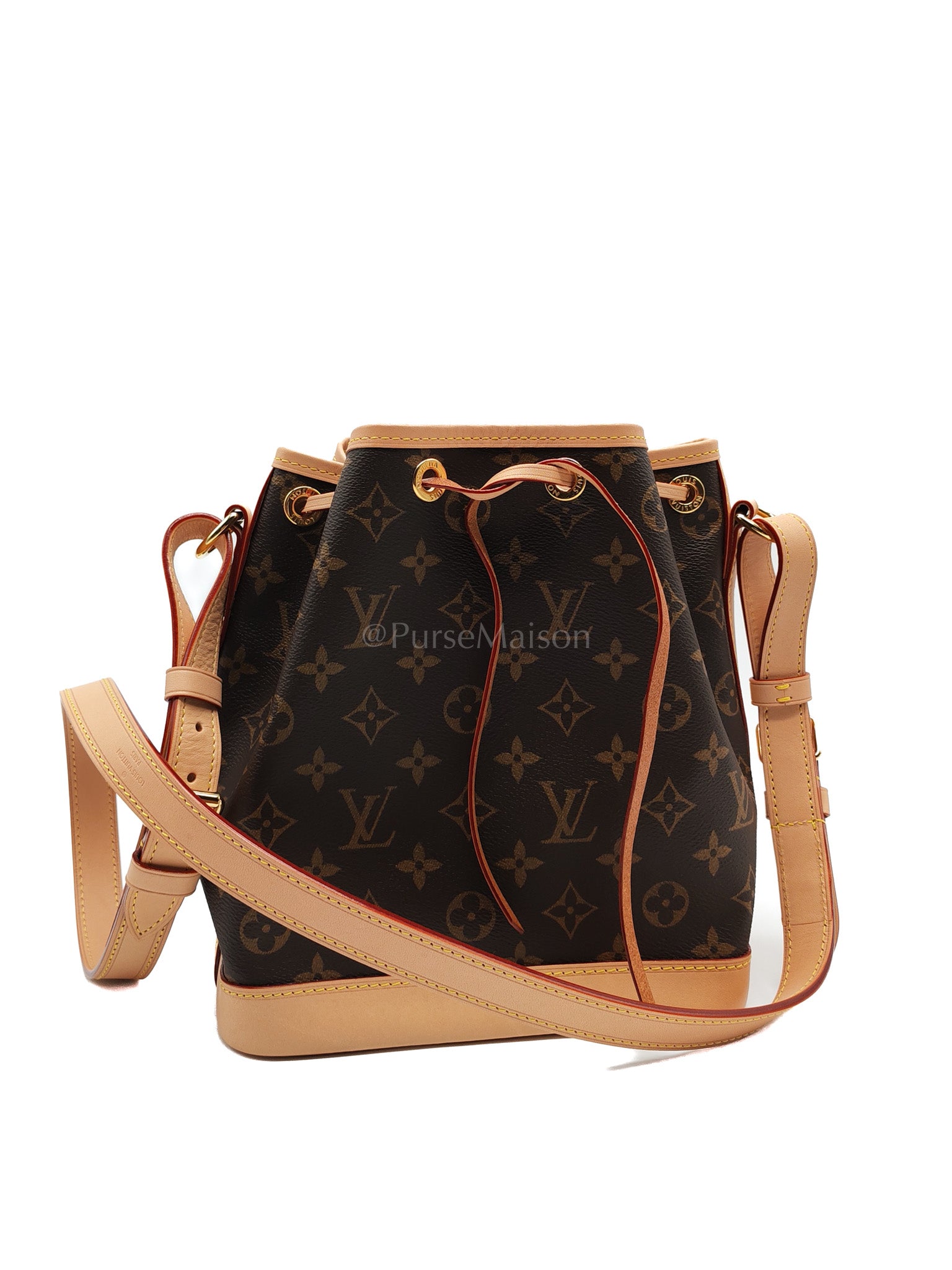 Neo Noe BB in Monogram Canvas Bucket Bag (Microchip) | Purse Maison Luxury Bags Shop