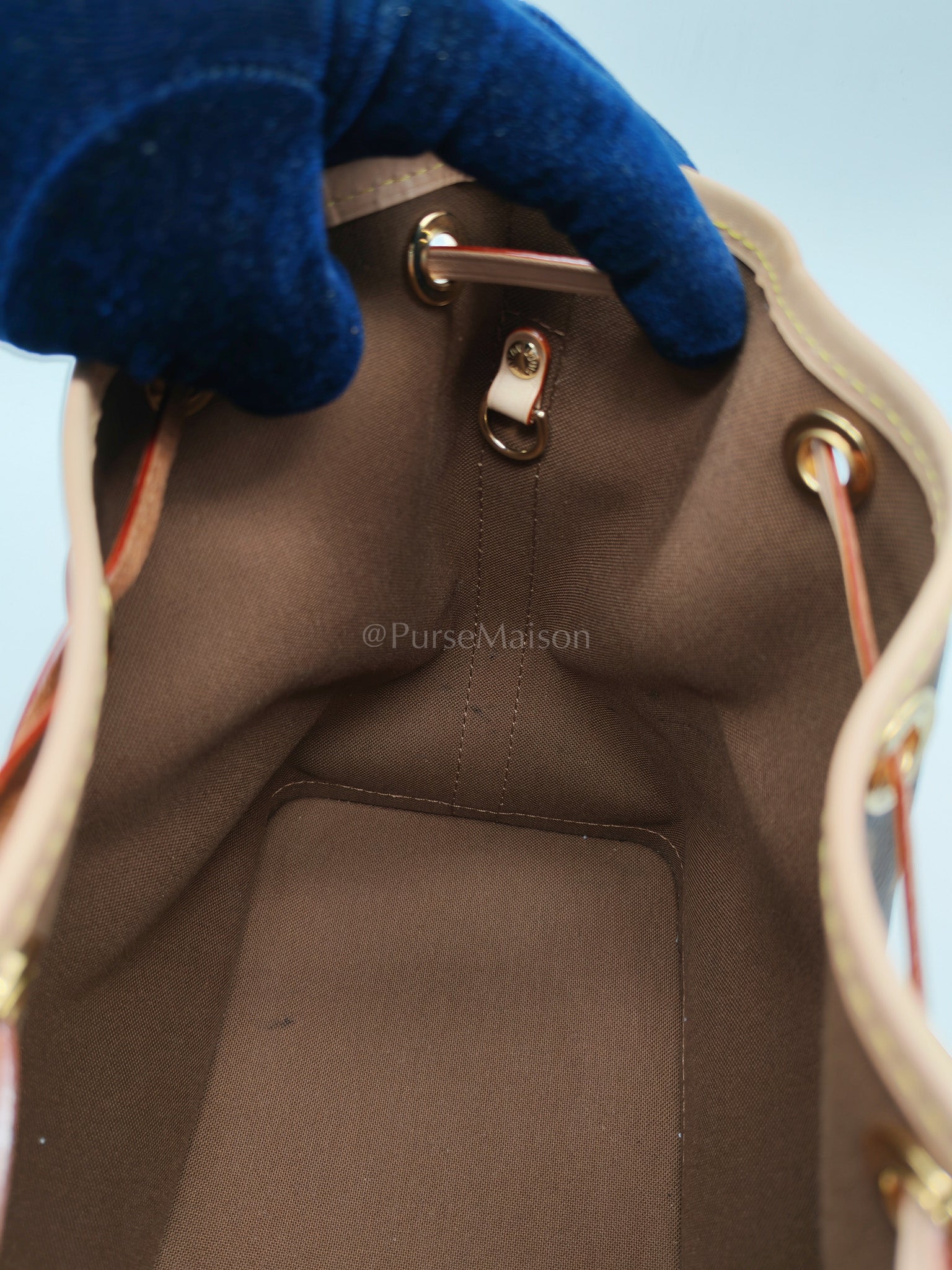 Neo Noe BB in Monogram Canvas Bucket Bag (Microchip) | Purse Maison Luxury Bags Shop