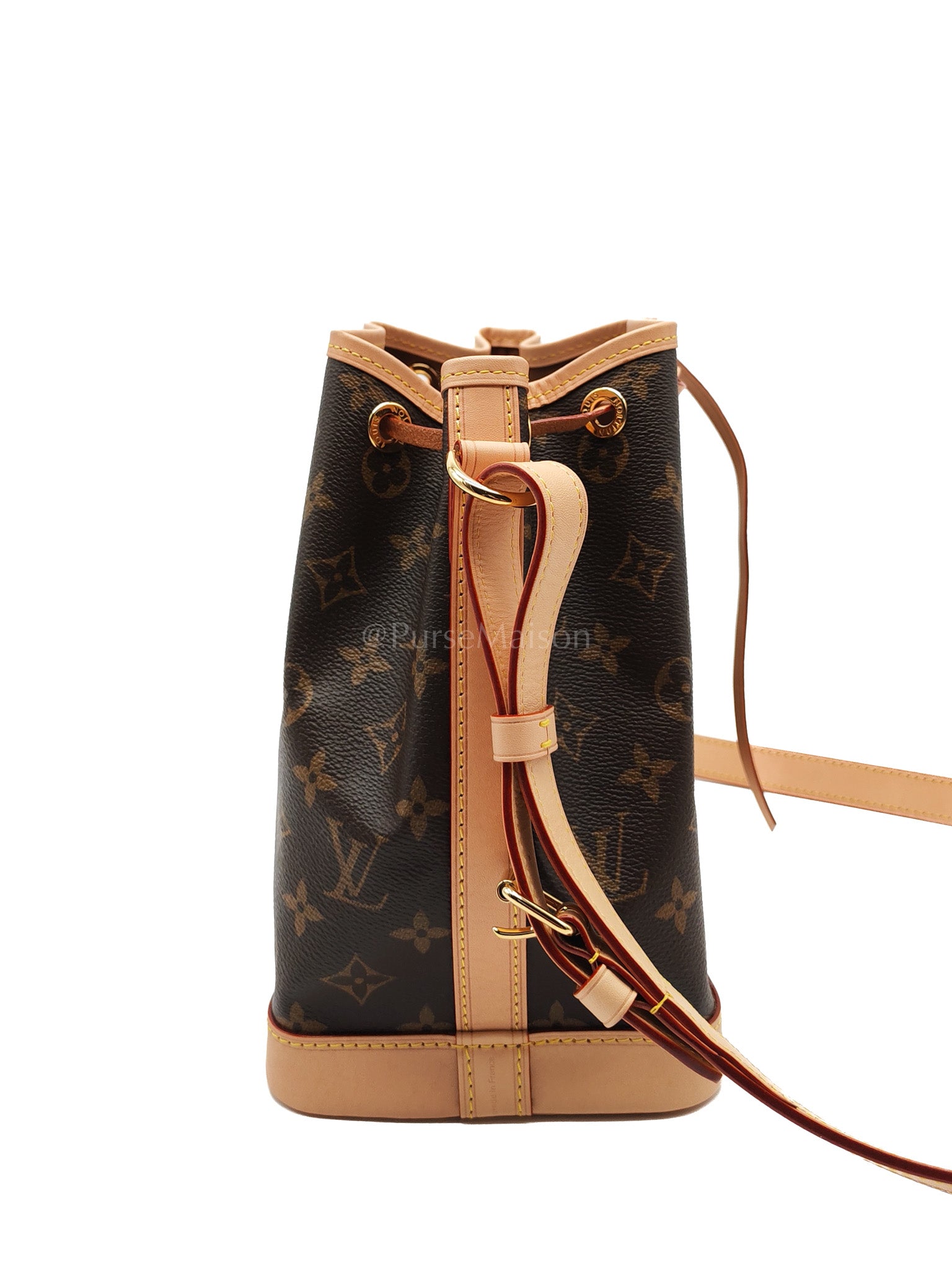 Neo Noe BB in Monogram Canvas Bucket Bag (Microchip) | Purse Maison Luxury Bags Shop