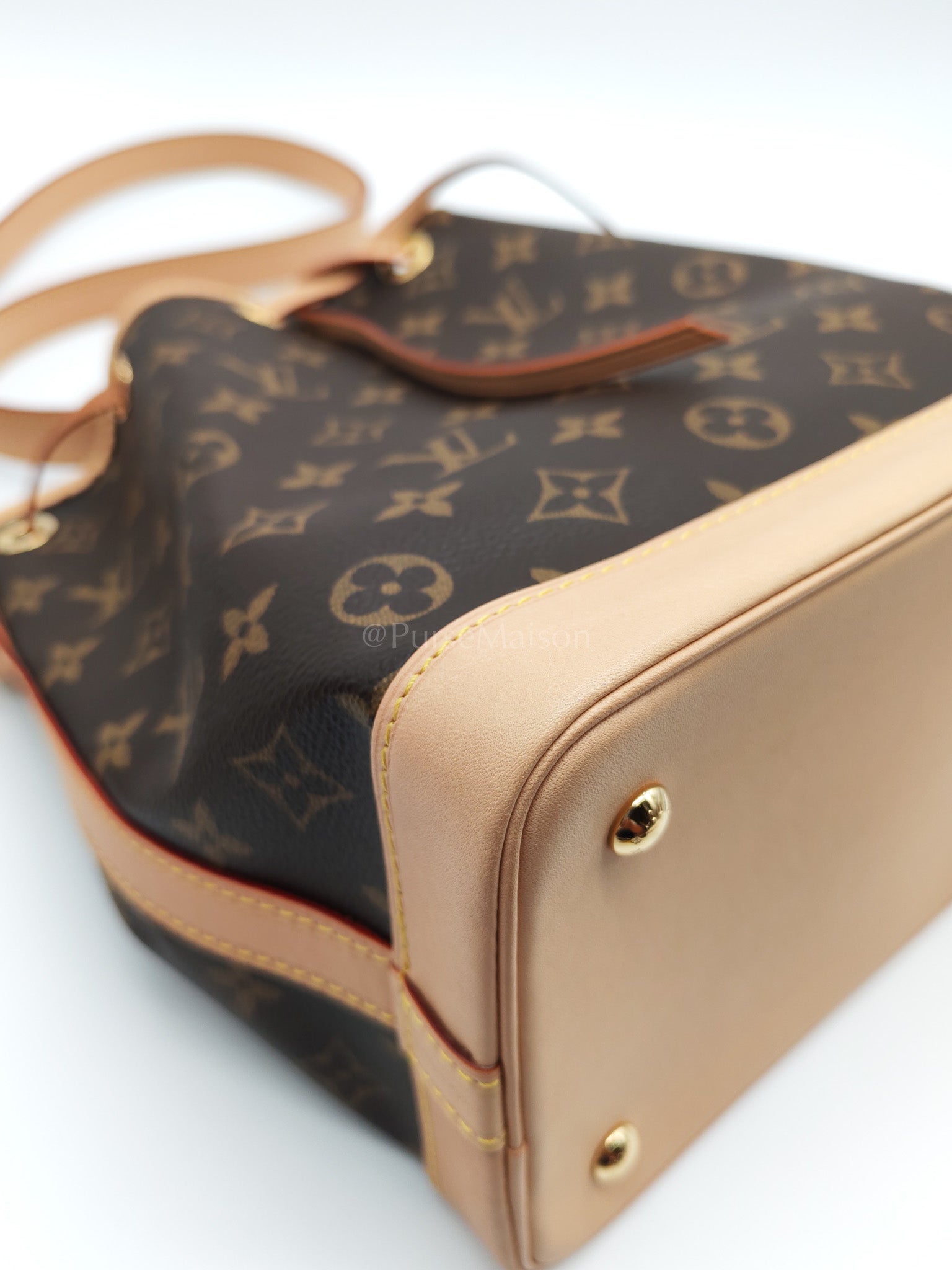 Neo Noe BB in Monogram Canvas Bucket Bag (Microchip) | Purse Maison Luxury Bags Shop
