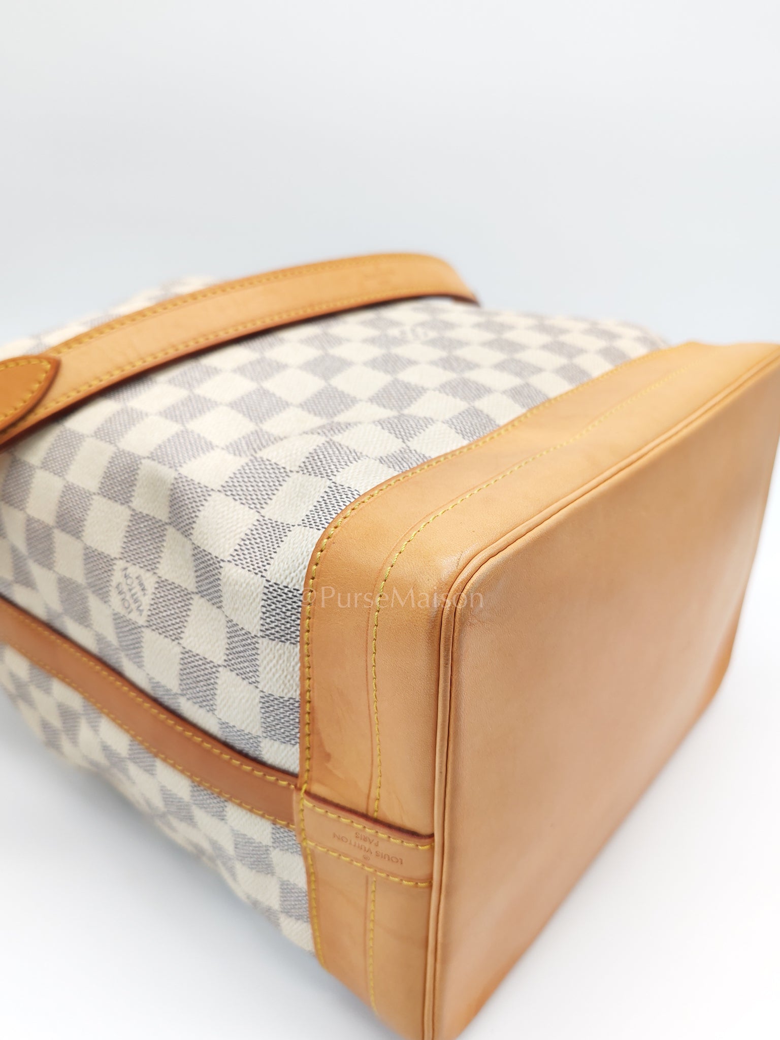 Neo Noe GM in Damier Azur Canvas Bucket Bag (Date Code: SA0173) | Purse Maison Luxury Bags Shop