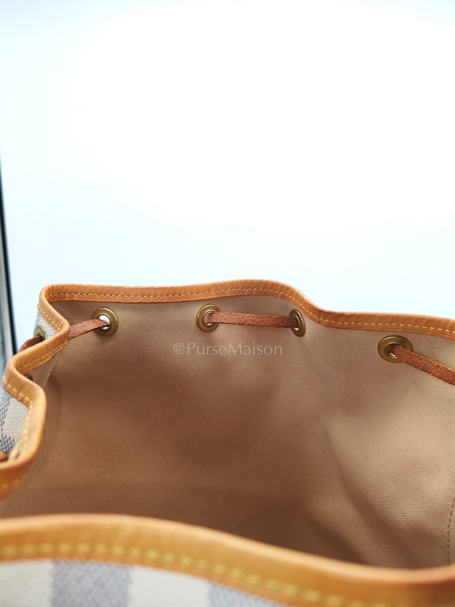Neo Noe GM in Damier Azur Canvas Bucket Bag (Date Code: SA0173) | Purse Maison Luxury Bags Shop