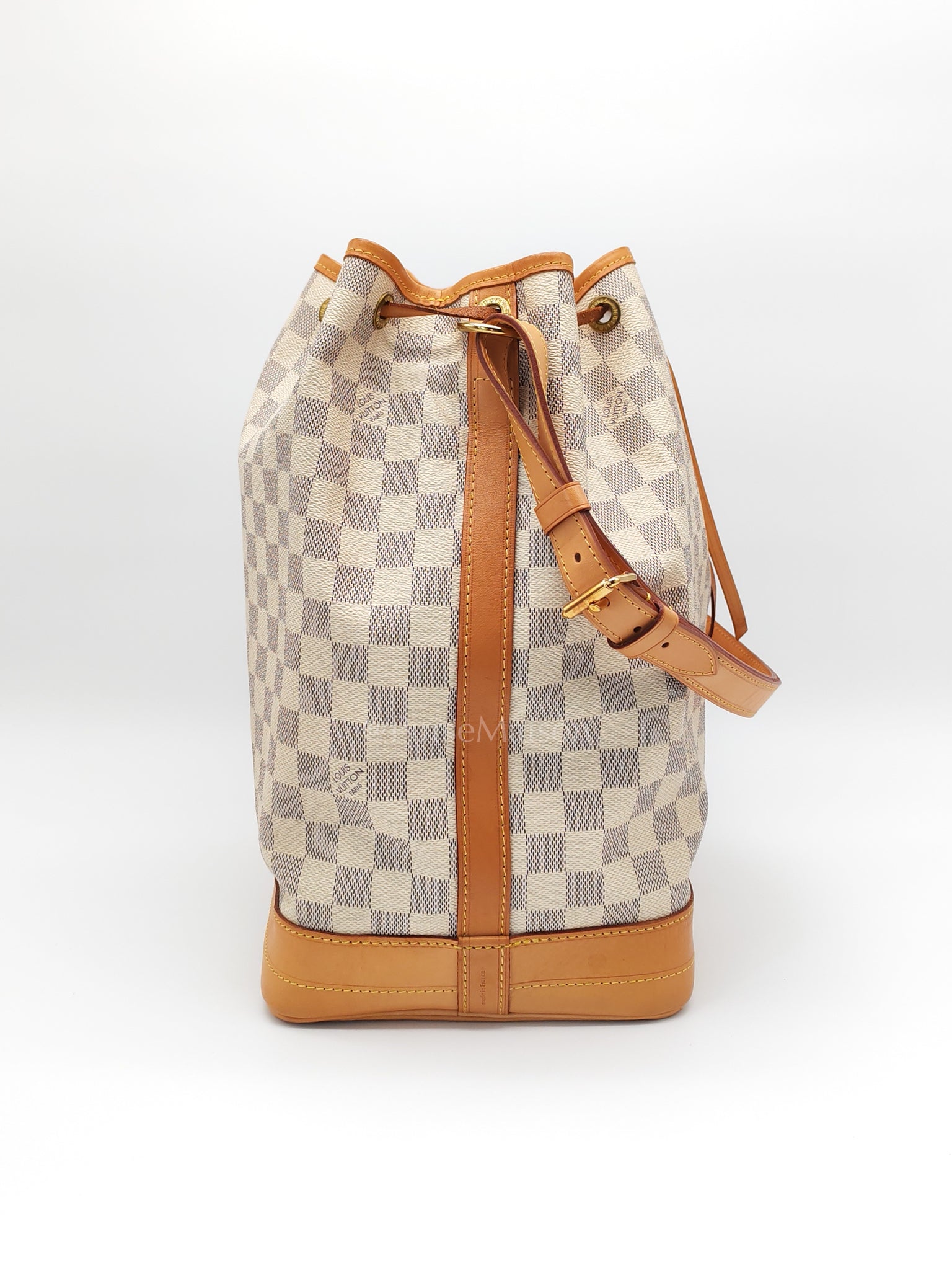 Neo Noe GM in Damier Azur Canvas Bucket Bag (Date Code: SA0173) | Purse Maison Luxury Bags Shop