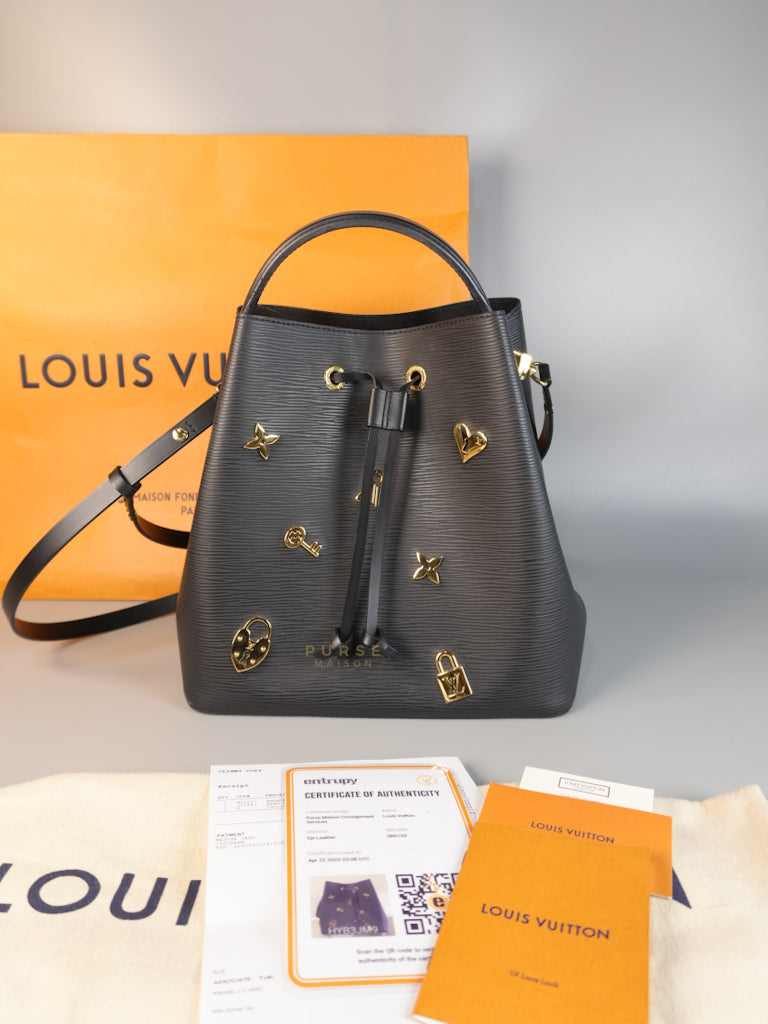 Neo Neo Love Lock Epi Leather Bag (Date Code: SR0159) | Purse Maison Luxury Bags Shop