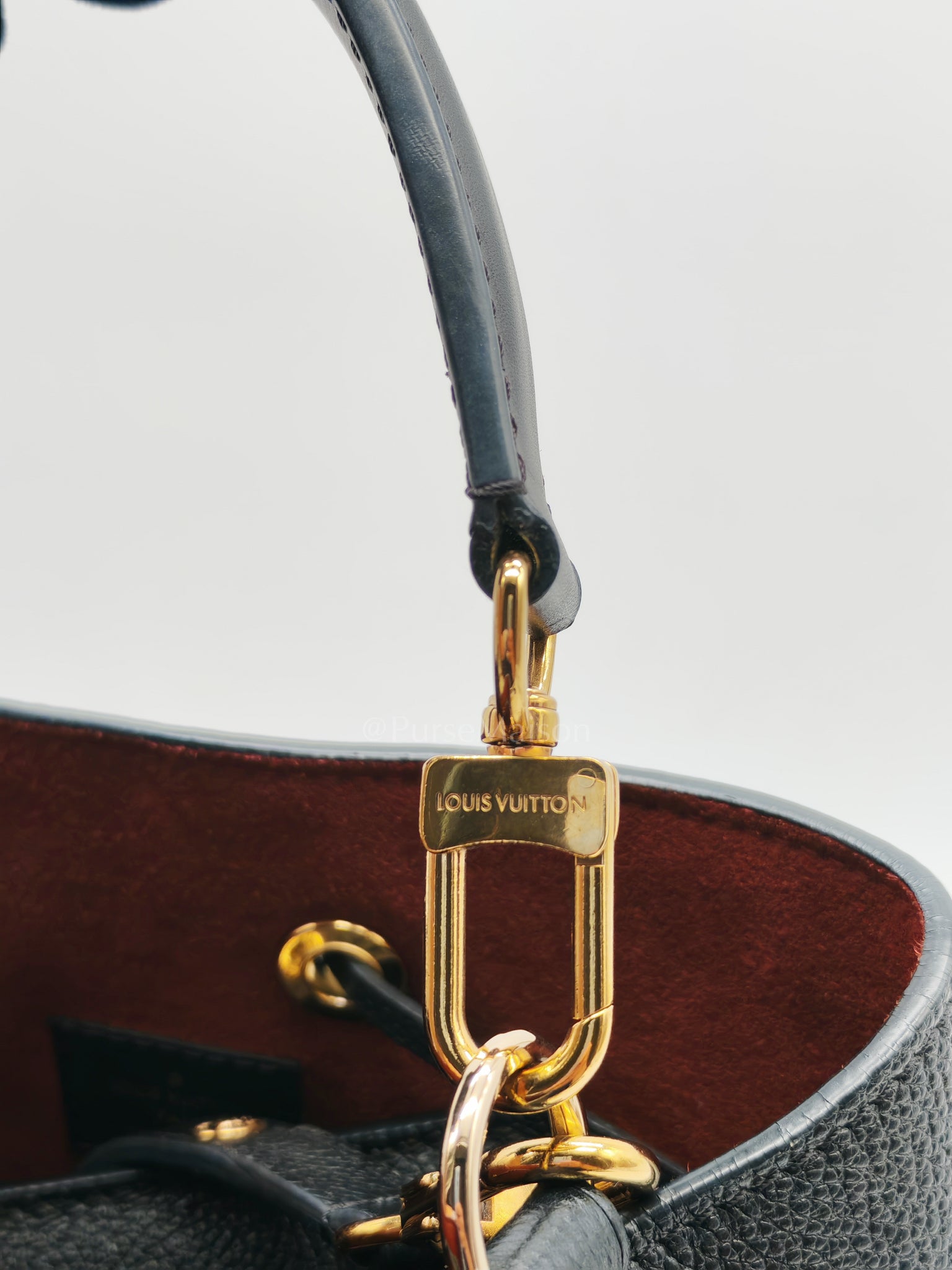 Neo Noe MM Bi-Color Monogram Empreinte Leather (Microchip) | Purse Maison Luxury Bags Shop