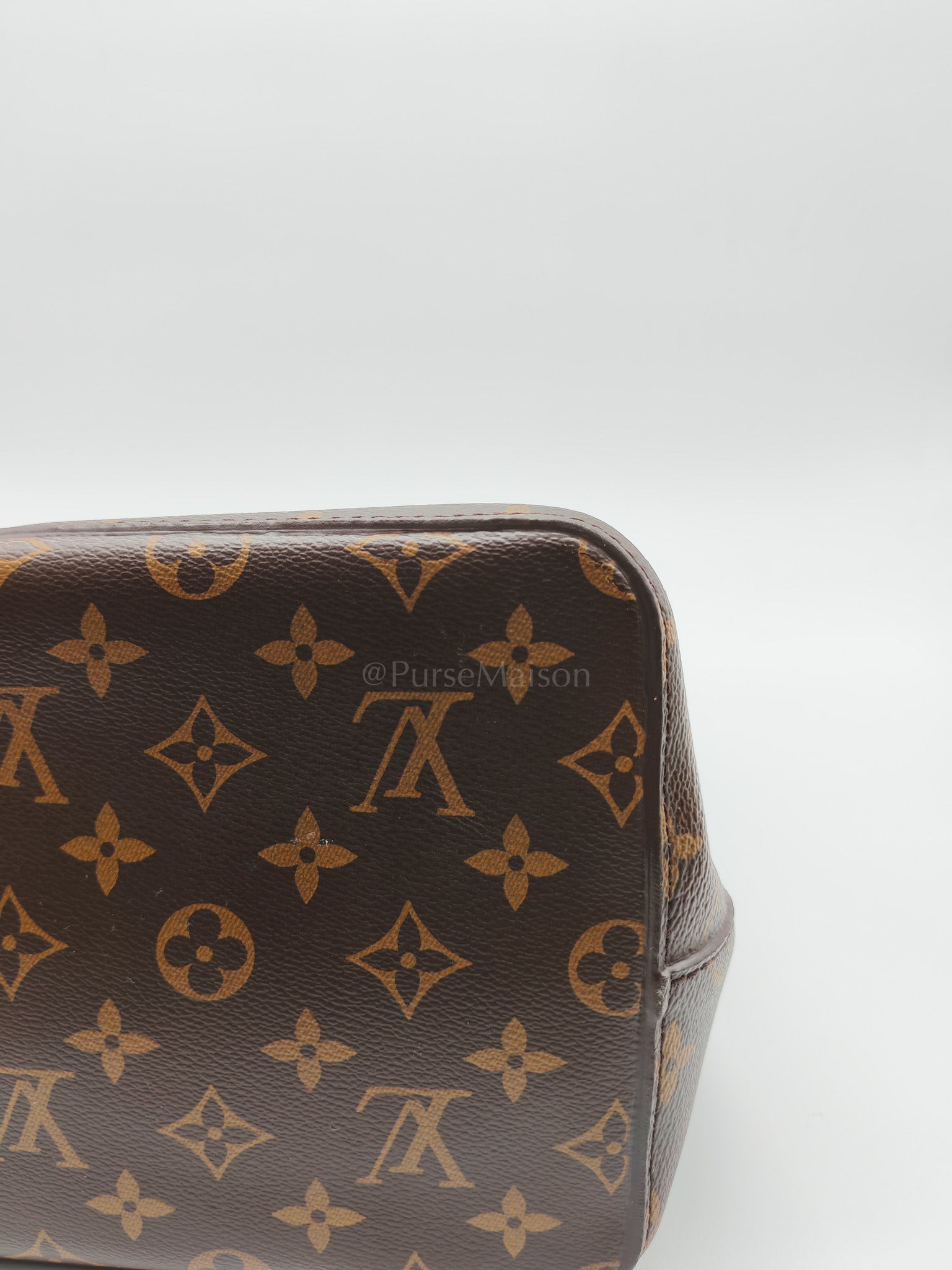 Neo Noe MM in Monogram Coquelicot Bucket Bag (Date Coce: SD2149) | Purse Maison Luxury Bags Shop