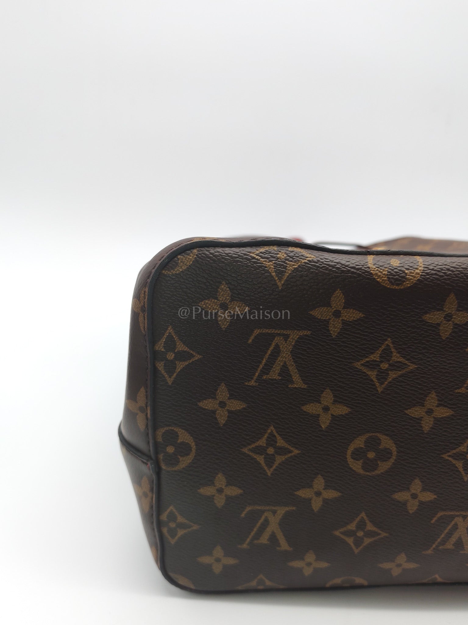 Neo Noe MM in Monogram Coquelicot Bucket Bag (Date Code: SR3167) | Purse Maison Luxury Bags Shop