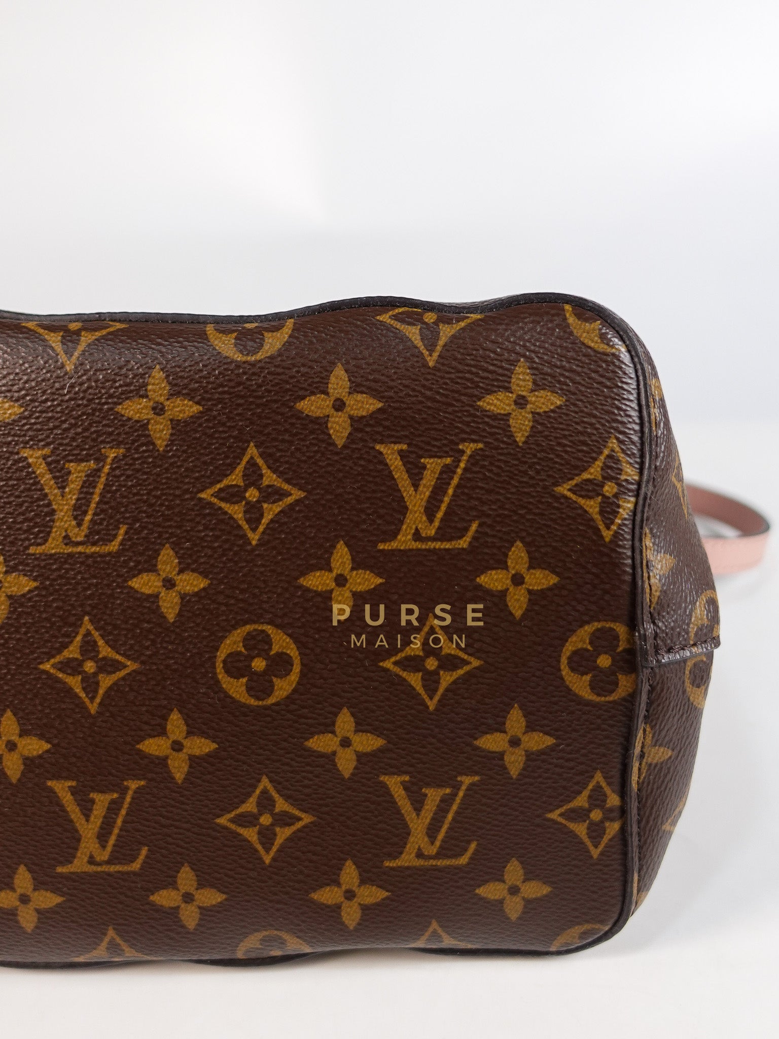 Neo Noe MM in Rose Poudre Monogram Canvas (Date Code: MI1157) | Purse Maison Luxury Bags Shop