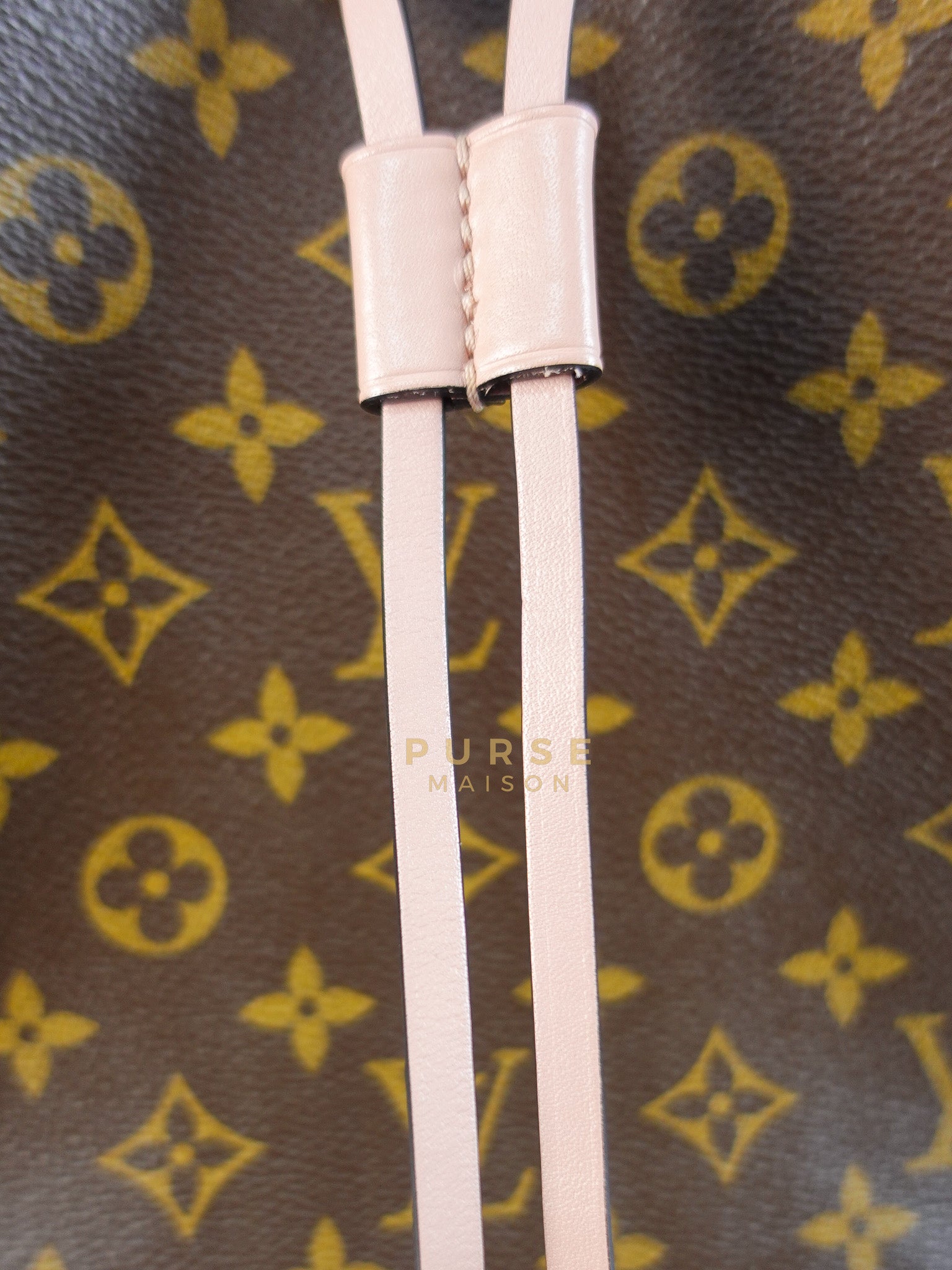 Neo Noe MM in Rose Poudre Monogram Canvas (Date Code: MI1157) | Purse Maison Luxury Bags Shop