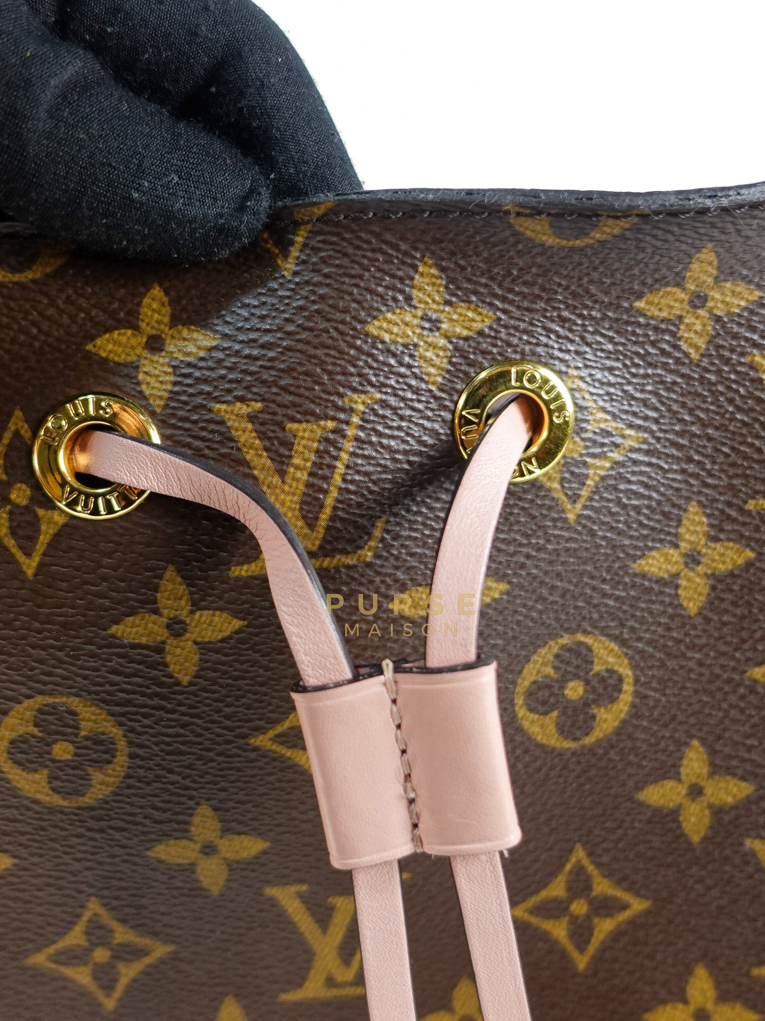 Neo Noe MM in Rose Poudre Monogram Canvas (Date Code: MI1157) | Purse Maison Luxury Bags Shop