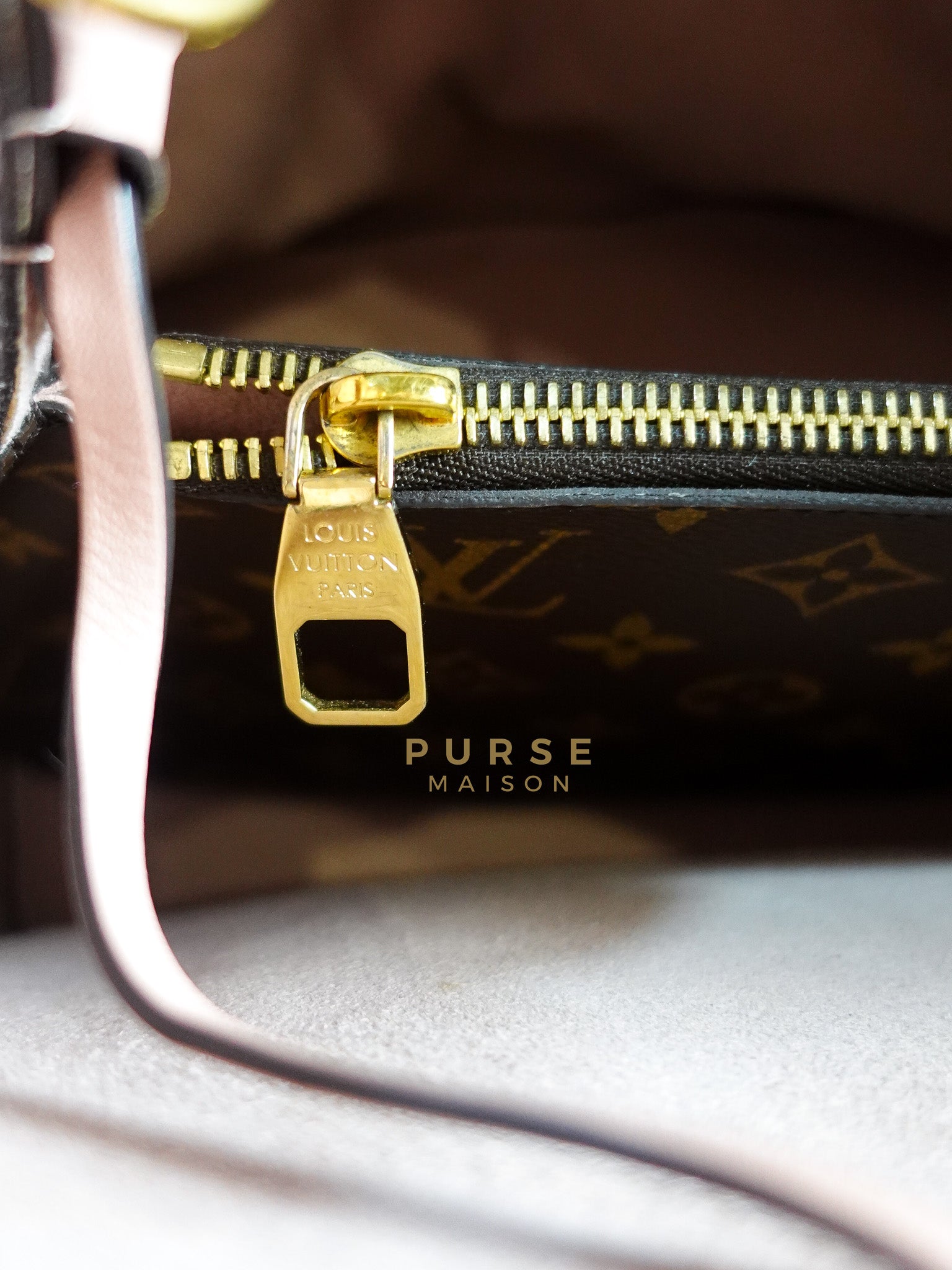 Neo Noe MM in Rose Poudre Monogram Canvas (Date Code: MI1157) | Purse Maison Luxury Bags Shop