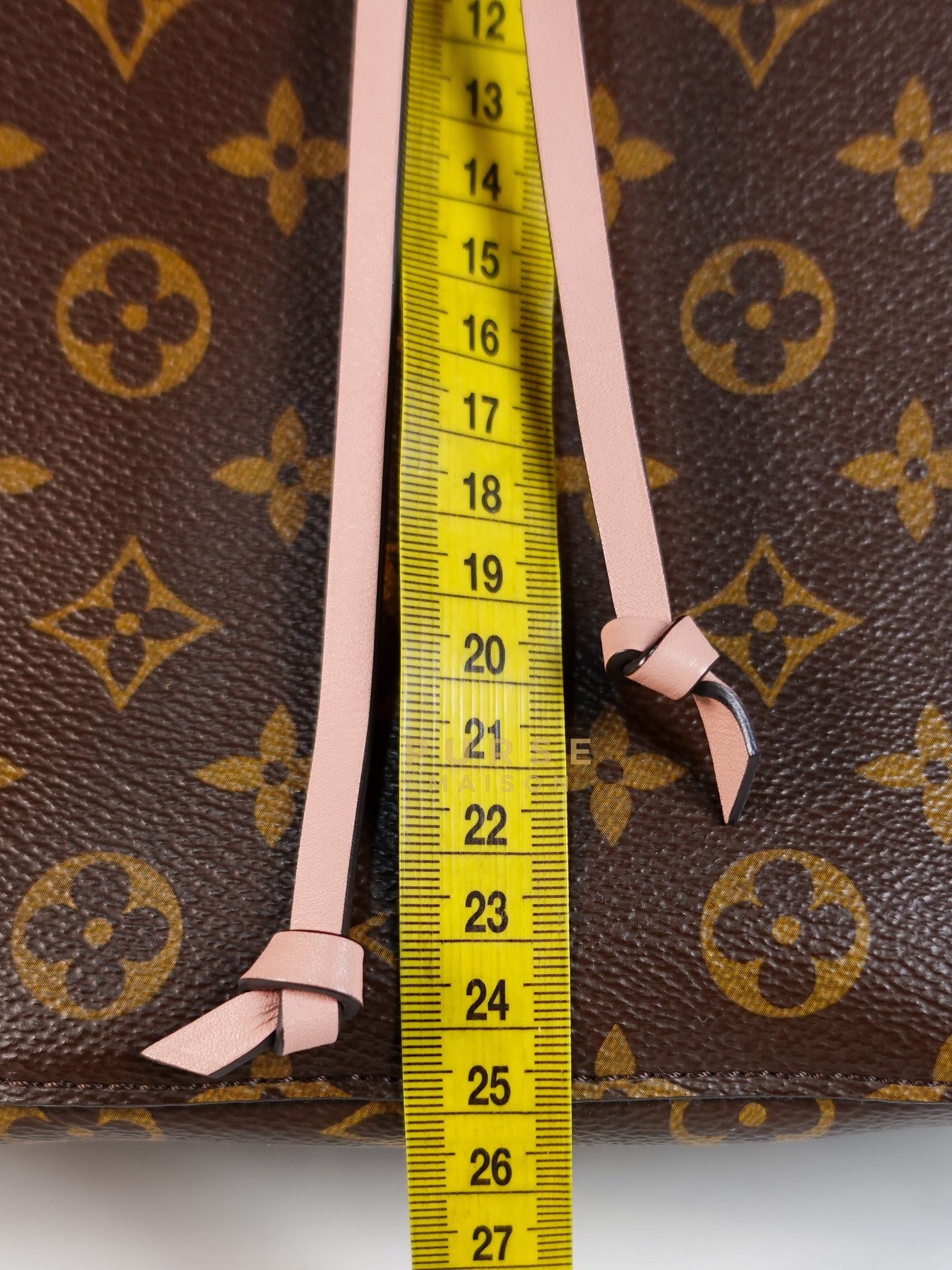 Neo Noe MM in Rose Poudre Monogram Canvas (Date Code: MI1157) | Purse Maison Luxury Bags Shop