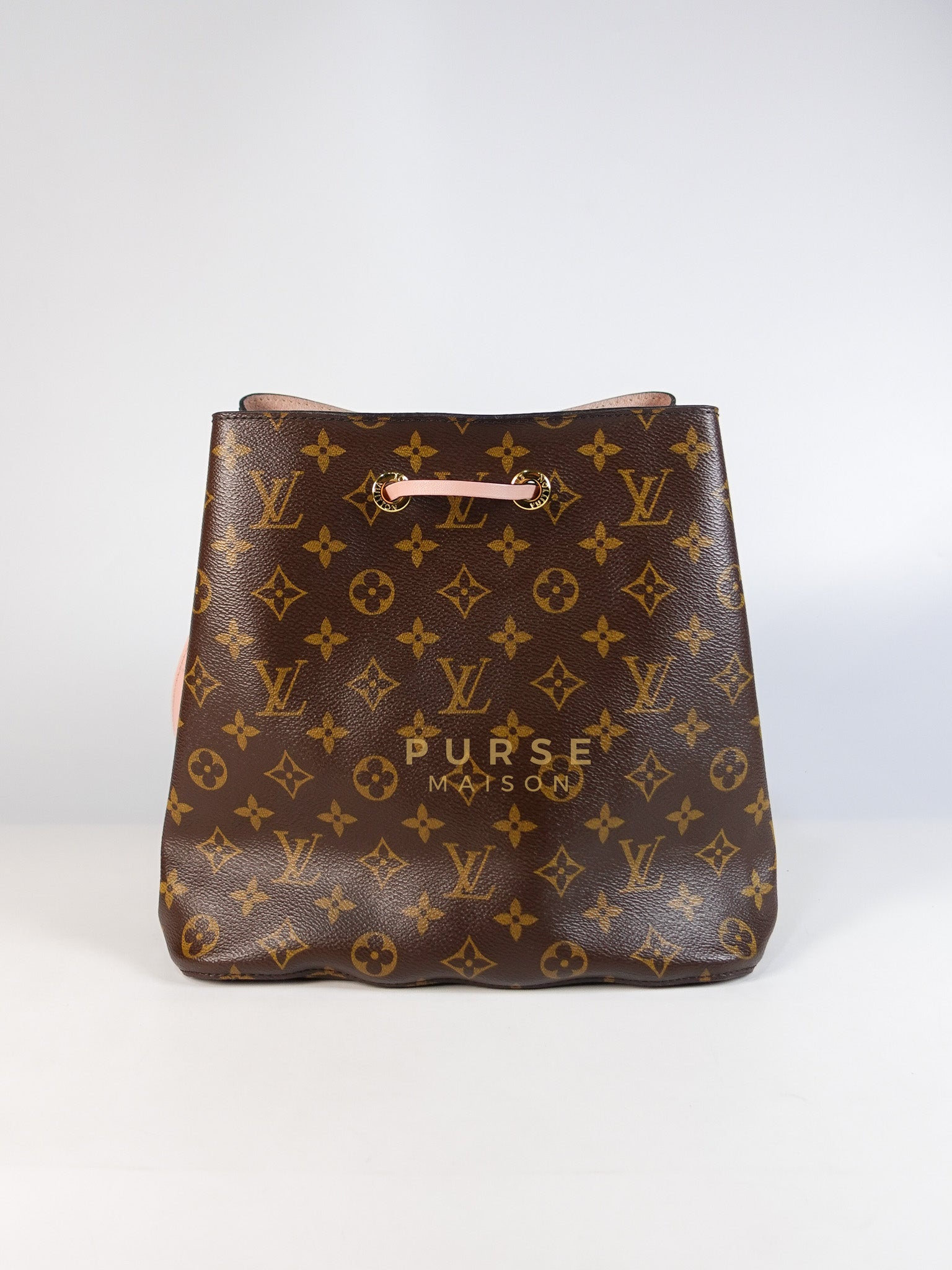 Neo Noe MM in Rose Poudre Monogram Canvas (Date Code: MI1157) | Purse Maison Luxury Bags Shop
