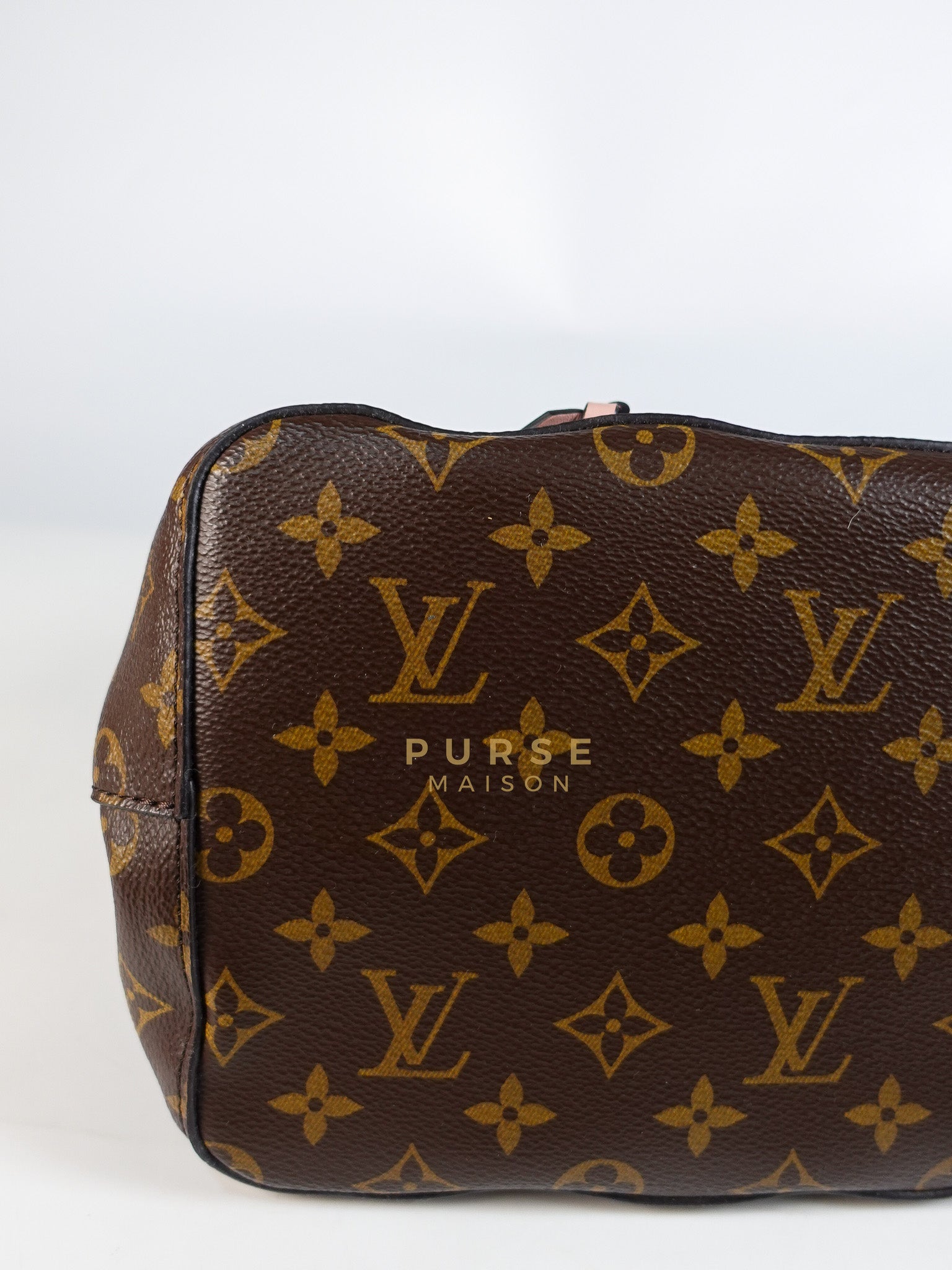 Neo Noe MM in Rose Poudre Monogram Canvas (Date Code: MI1157) | Purse Maison Luxury Bags Shop