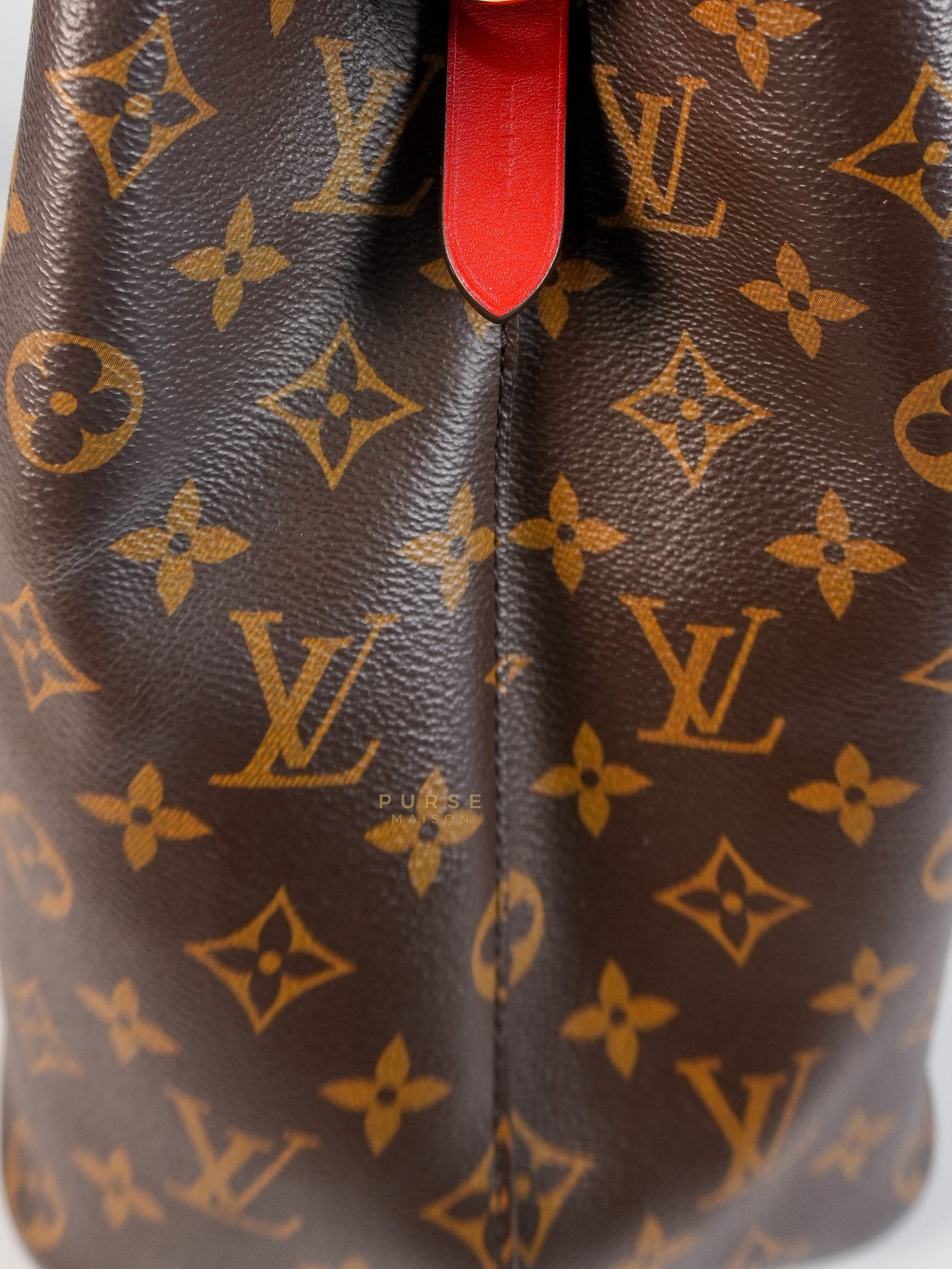 Neo Noe MM Monogram Canvas Red Interior (Date Code: NZ1158) | Purse Maison Luxury Bags Shop