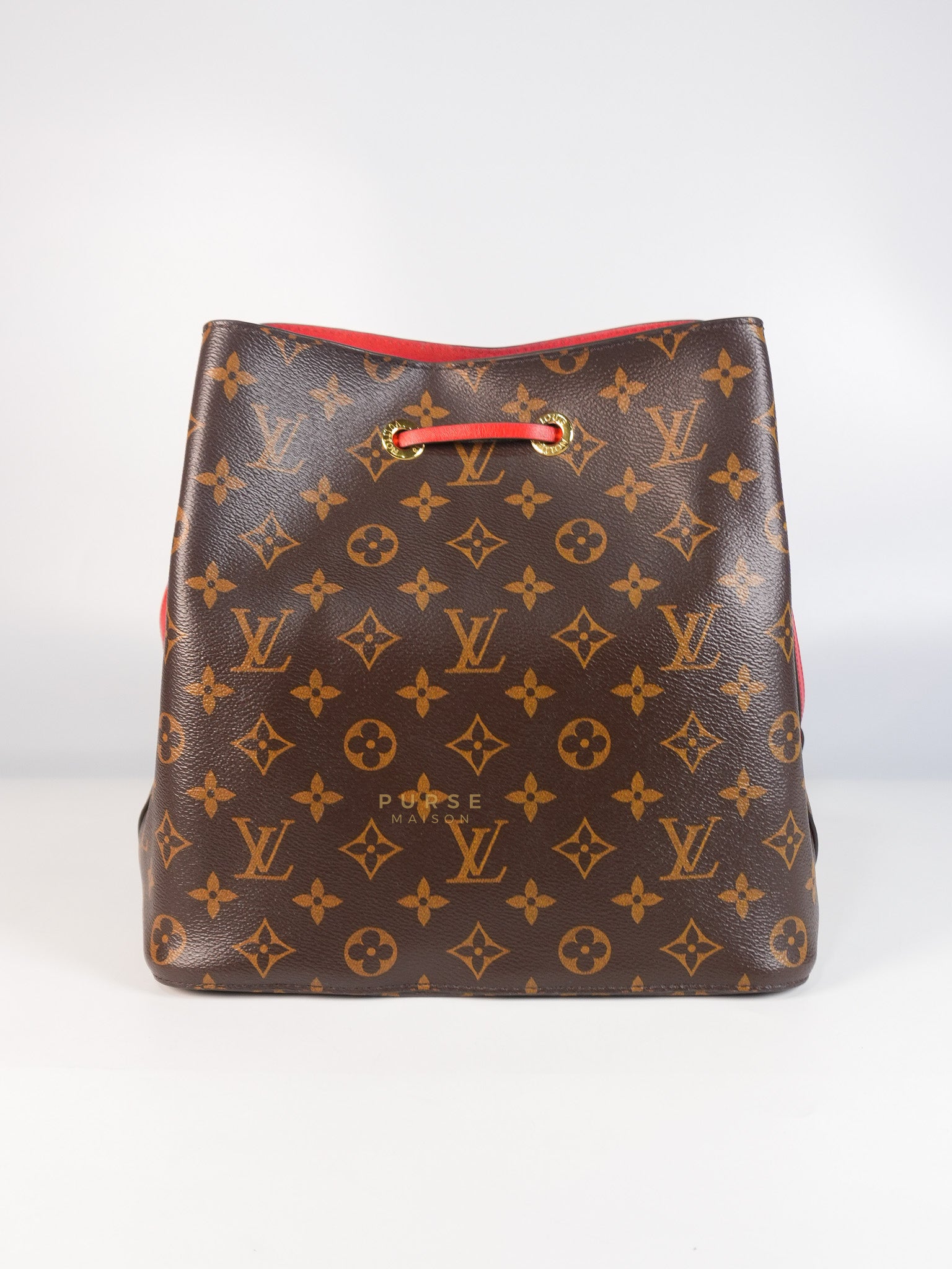 Neo Noe MM Monogram Canvas Red Interior (Date Code: NZ1158) | Purse Maison Luxury Bags Shop