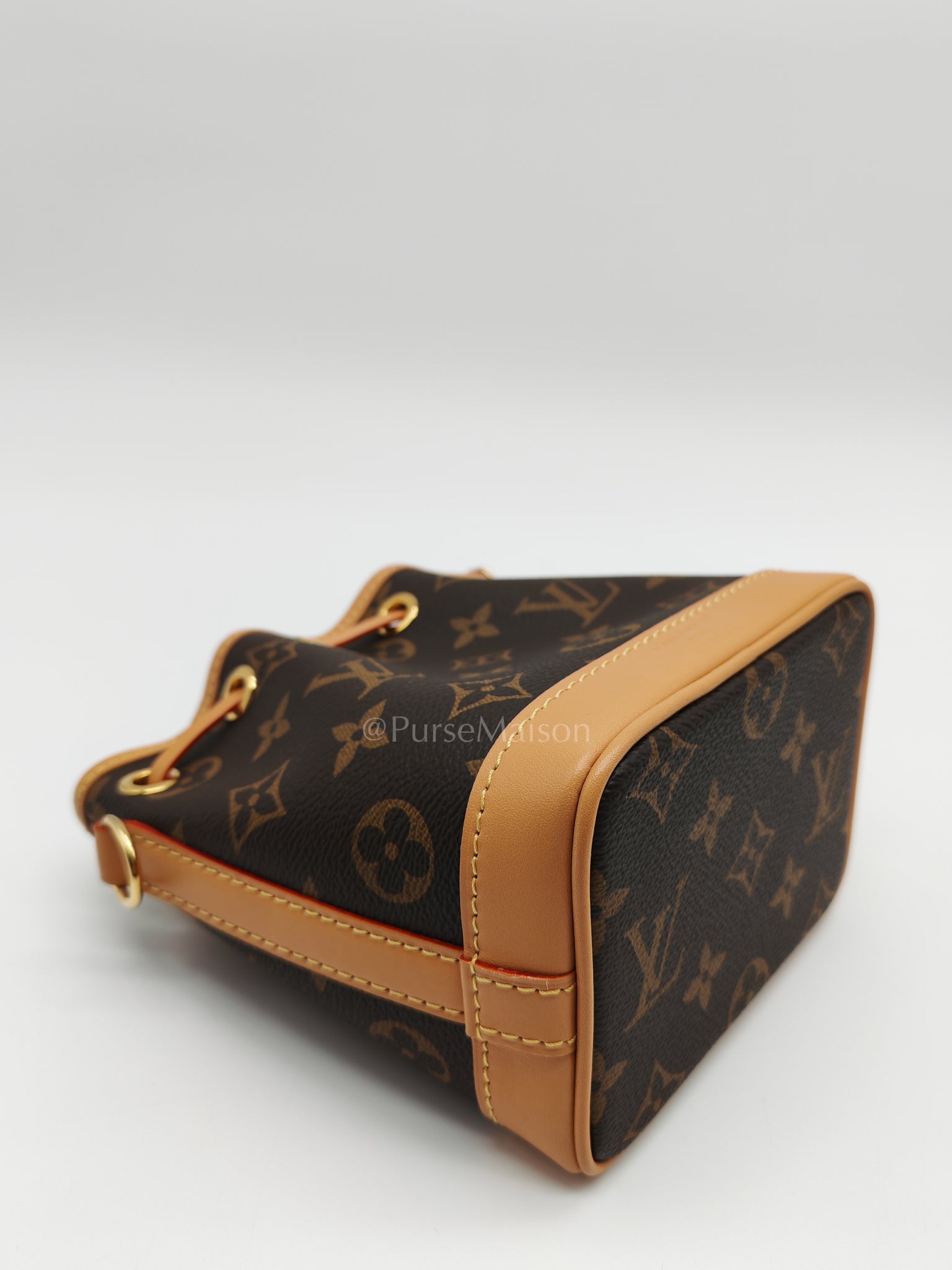 Neo Noe Nano in Monogram Canvas Bucket Bag (Microchip) | Purse Maison Luxury Bags Shop